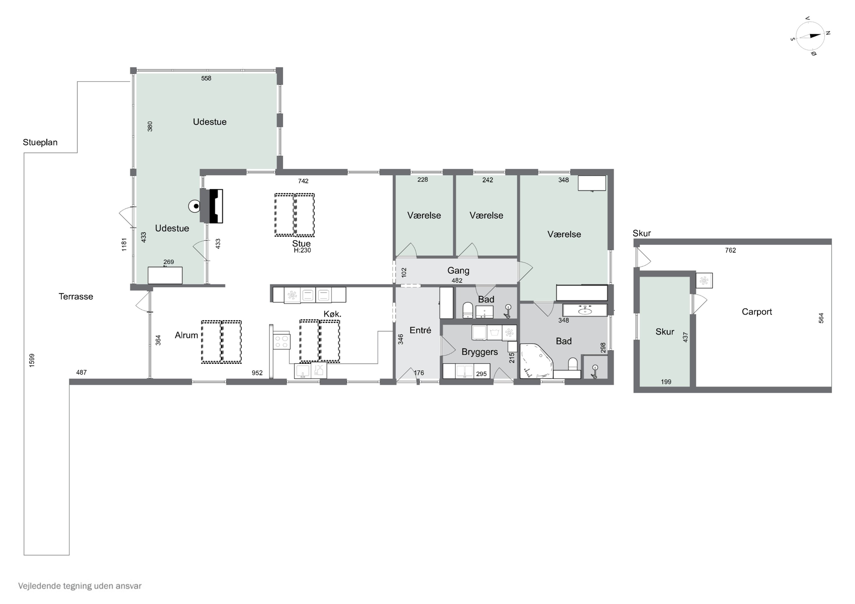 Plantegninger billede af Urtehaven 29, 4300 Holbæk