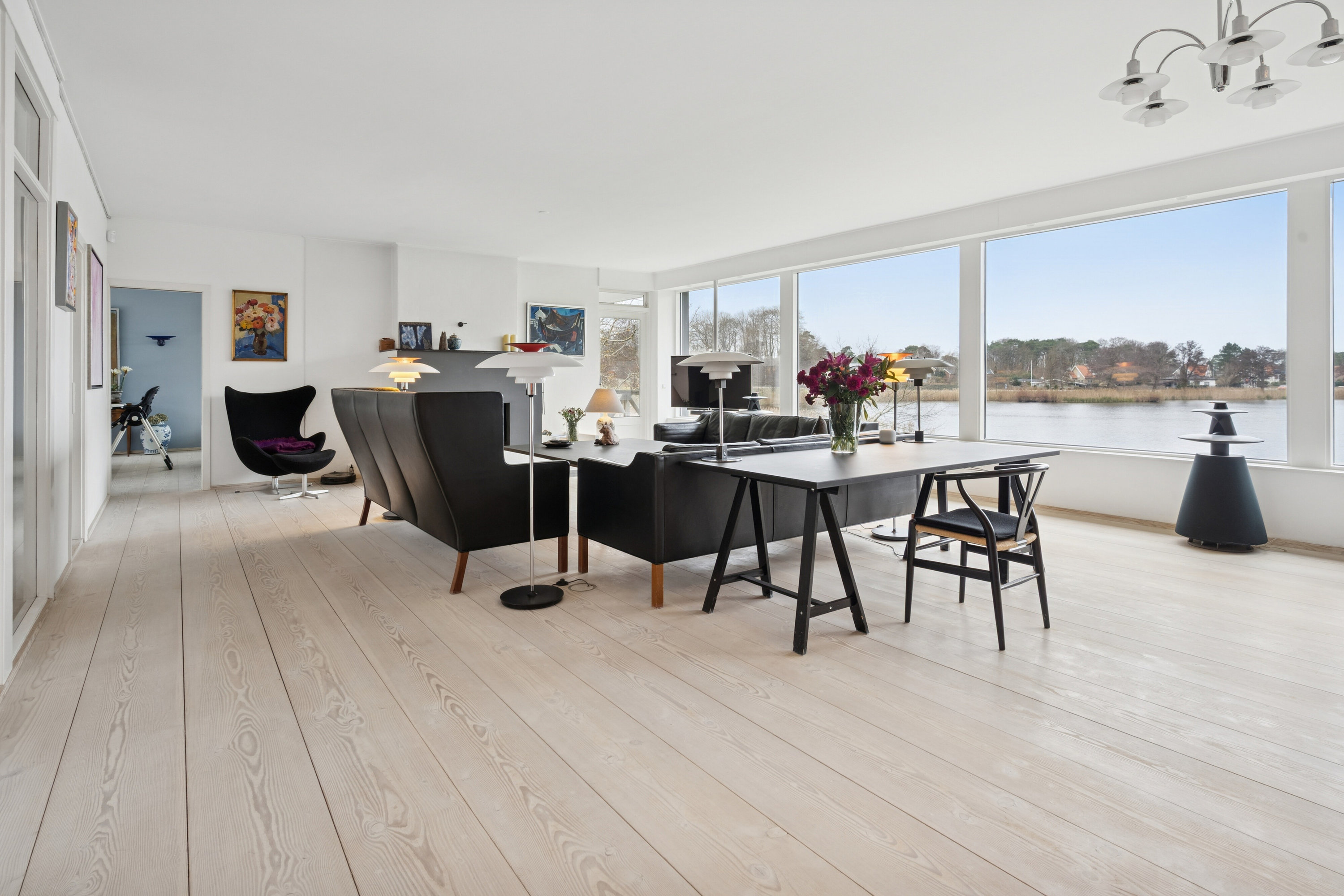 Miniaturebillede 2: stue. Billede af Søvej 9, 3100 Hornbæk