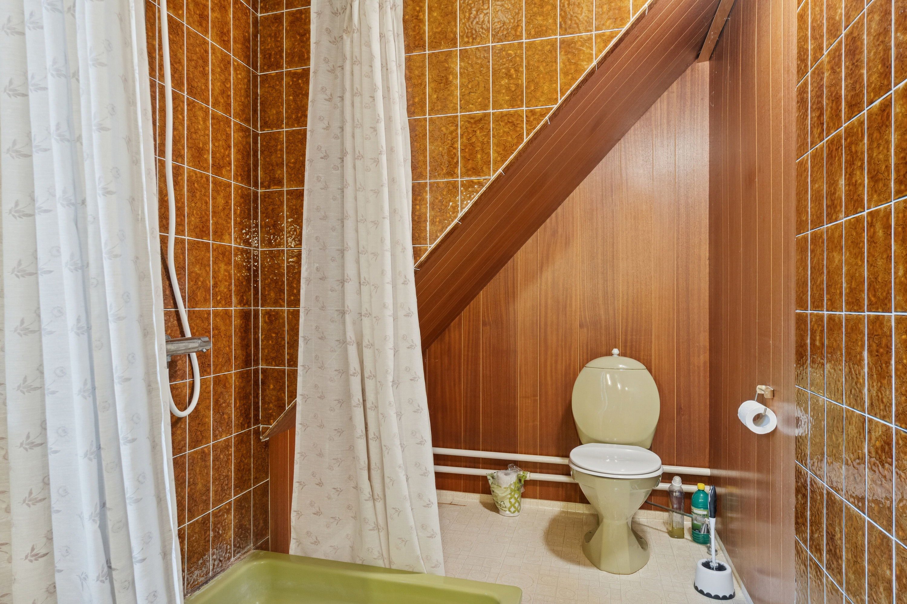 Fremhævet badeværelse billede i fuldskærmstilstand. Billede af Jorløse Byvej 28, 4470 Svebølle