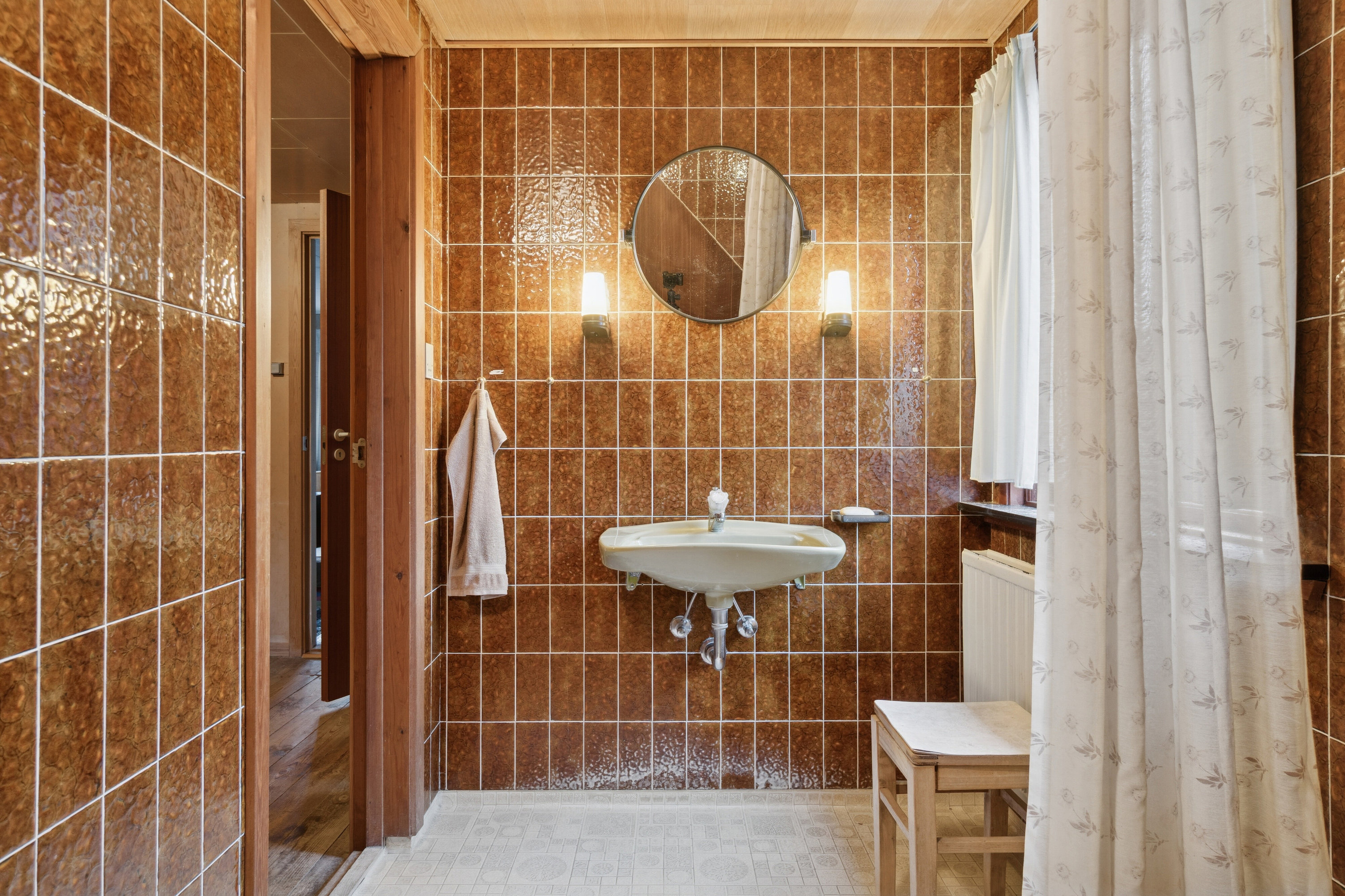 Fremhævet badeværelse billede i fuldskærmstilstand. Billede af Jorløse Byvej 28, 4470 Svebølle