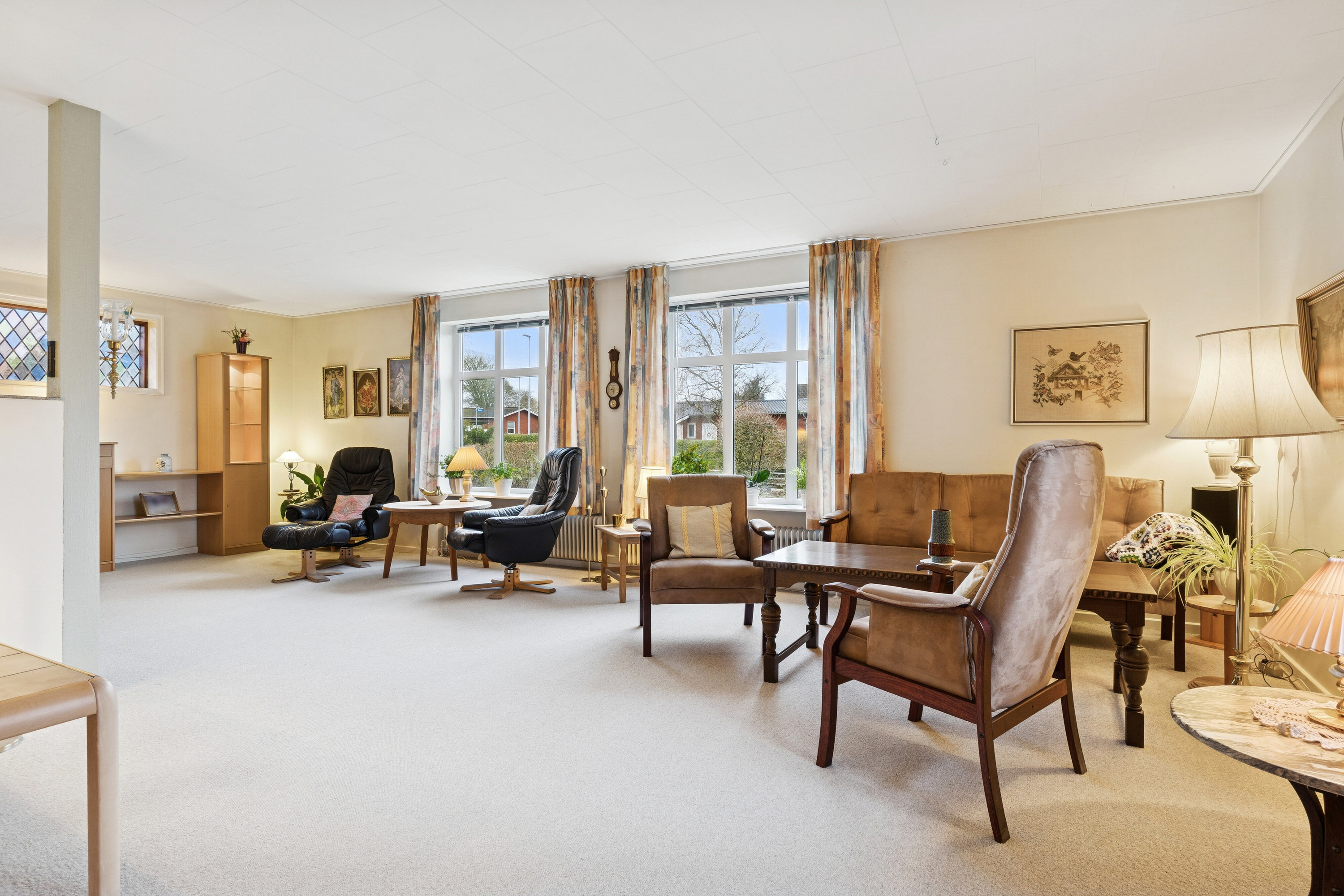 Fremhævet stue billede i fuldskærmstilstand. Billede af Sellebjergvej 29, 9881 Bindslev