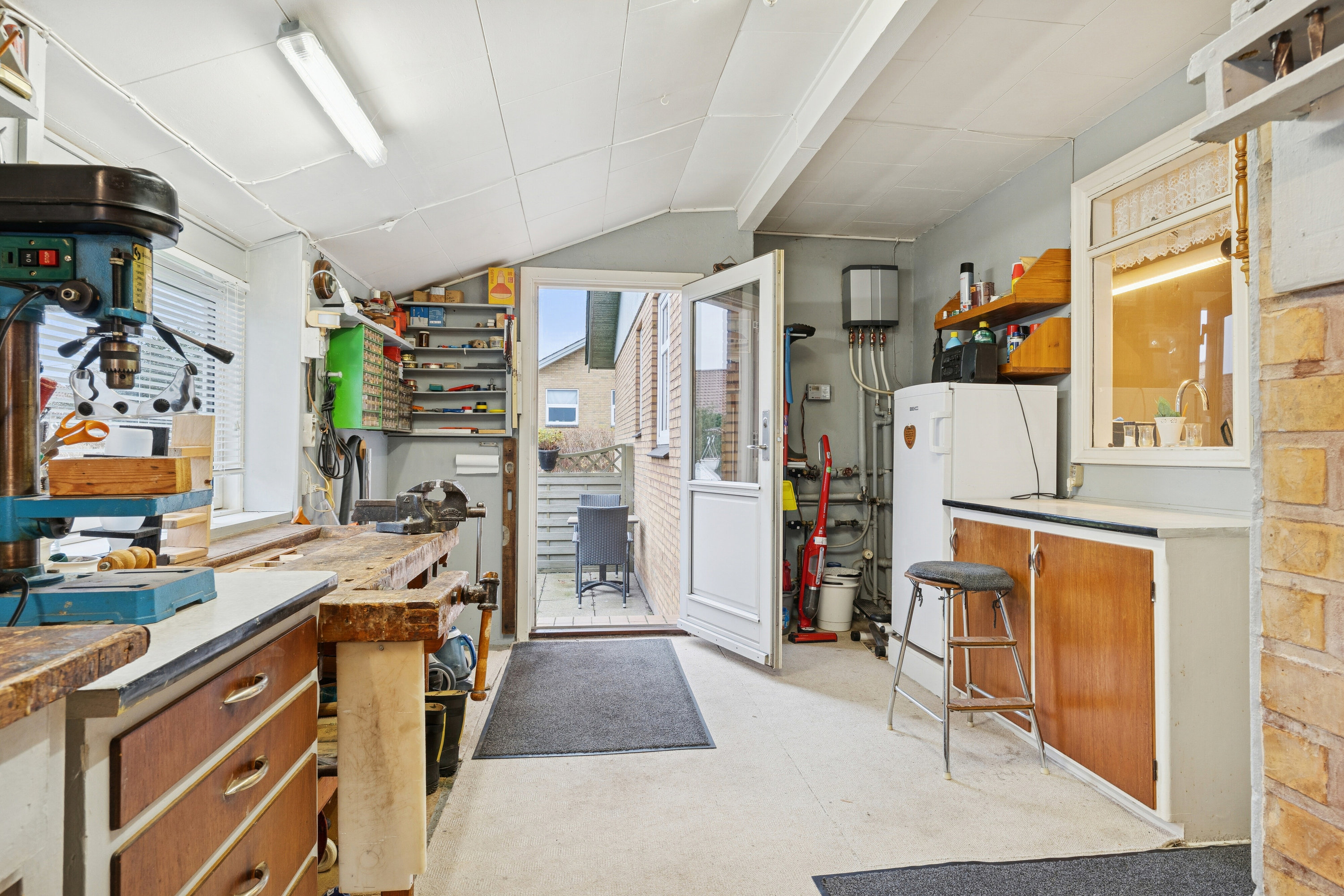 Fremhævet værksted billede i fuldskærmstilstand. Billede af Sellebjergvej 29, 9881 Bindslev