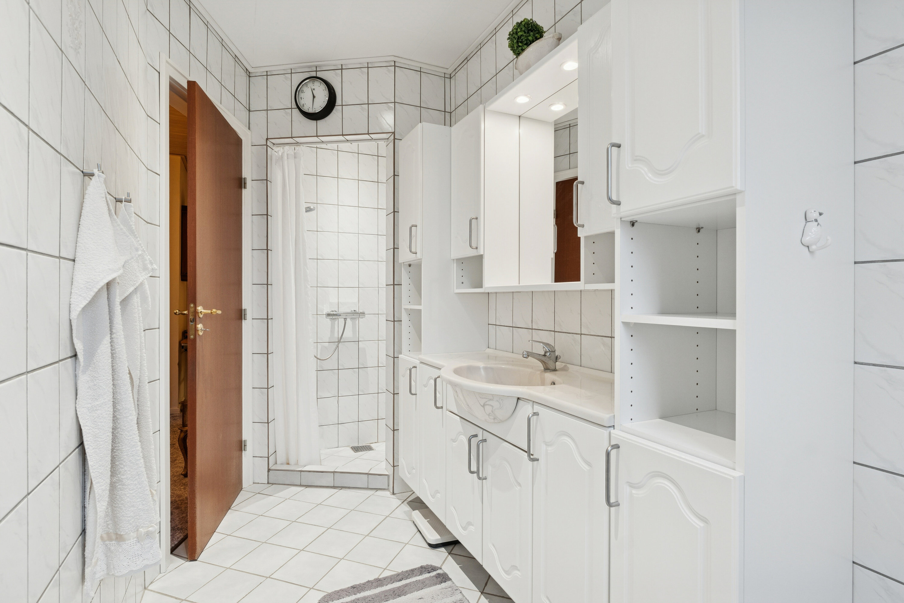 Fremhævet badeværelse billede i fuldskærmstilstand. Billede af Sellebjergvej 29, 9881 Bindslev