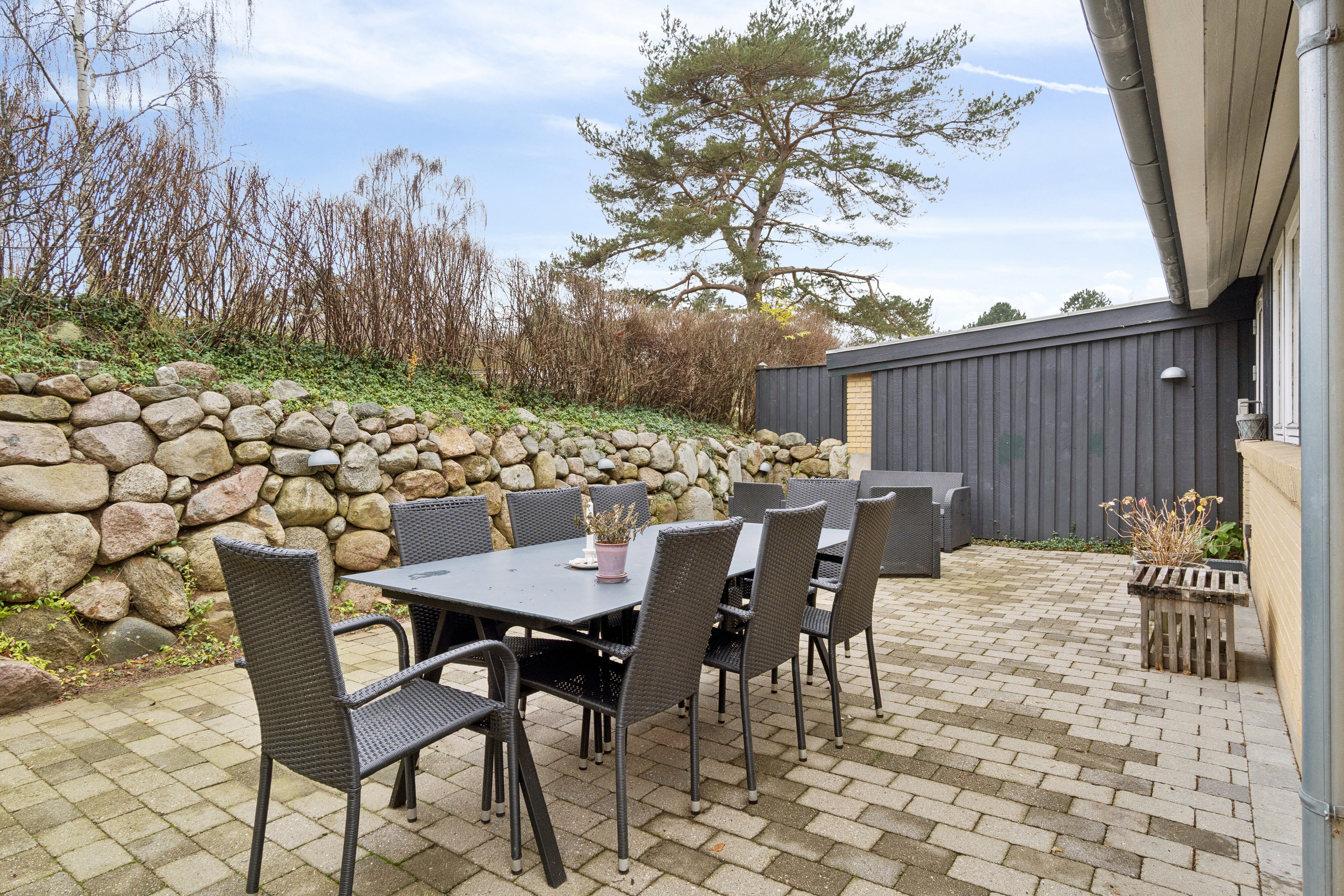 Fremhævet terrasse billede i fuldskærmstilstand. Billede af Hjorthøj 42, 4400 Kalundborg