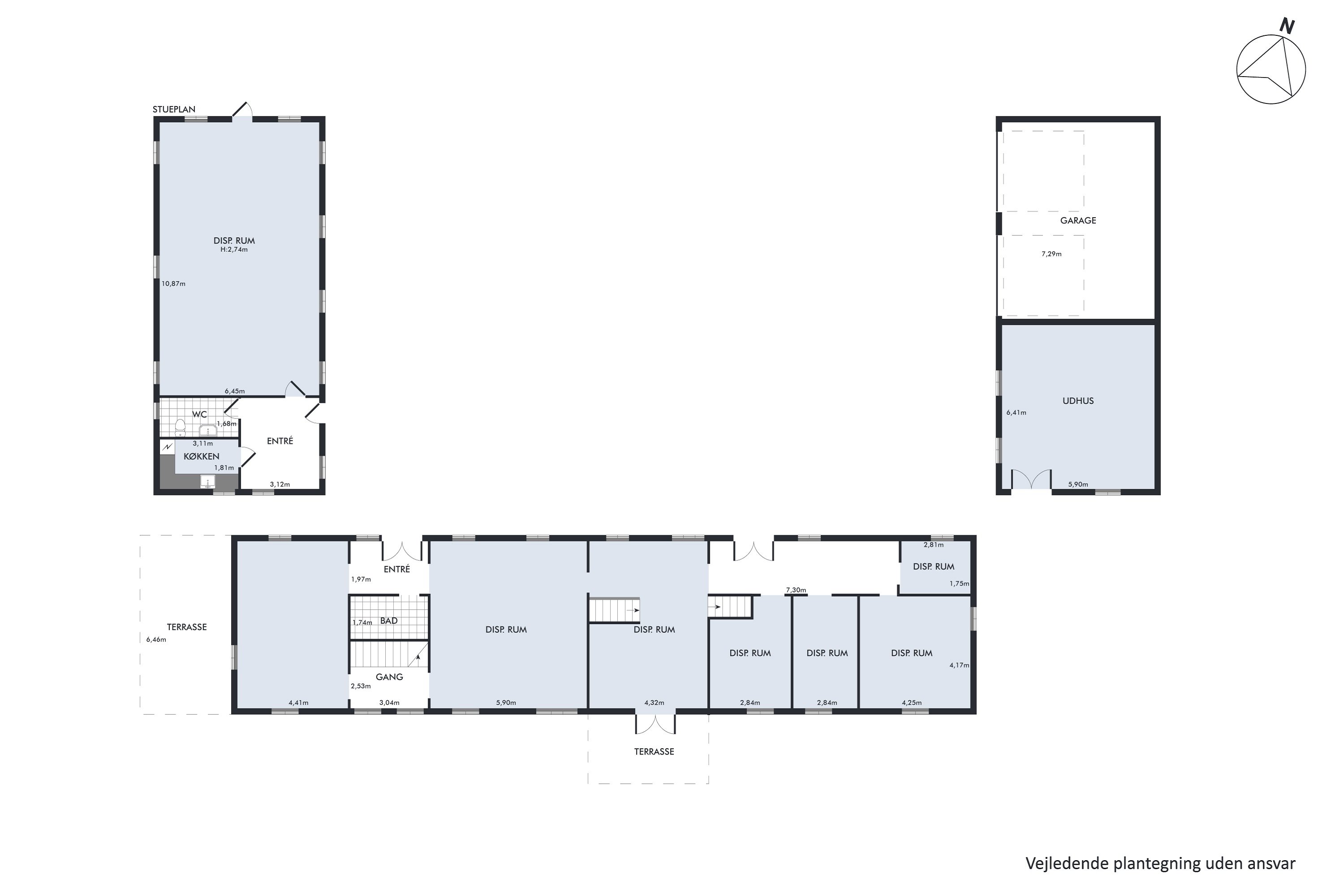 Plantegninger billede af Nødagervej 20, 8560 Kolind