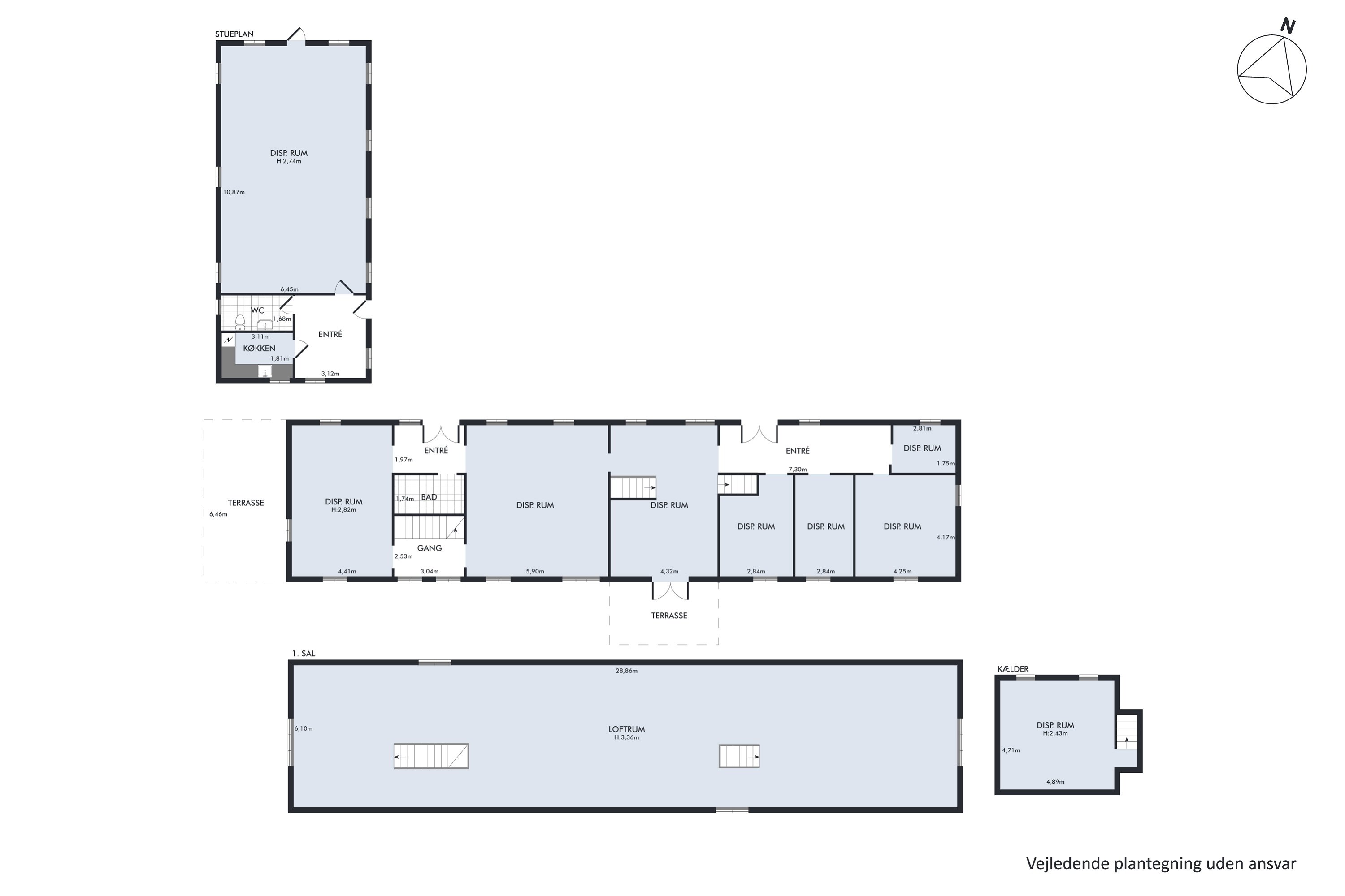 Plantegninger billede af Nødagervej 20, 8560 Kolind
