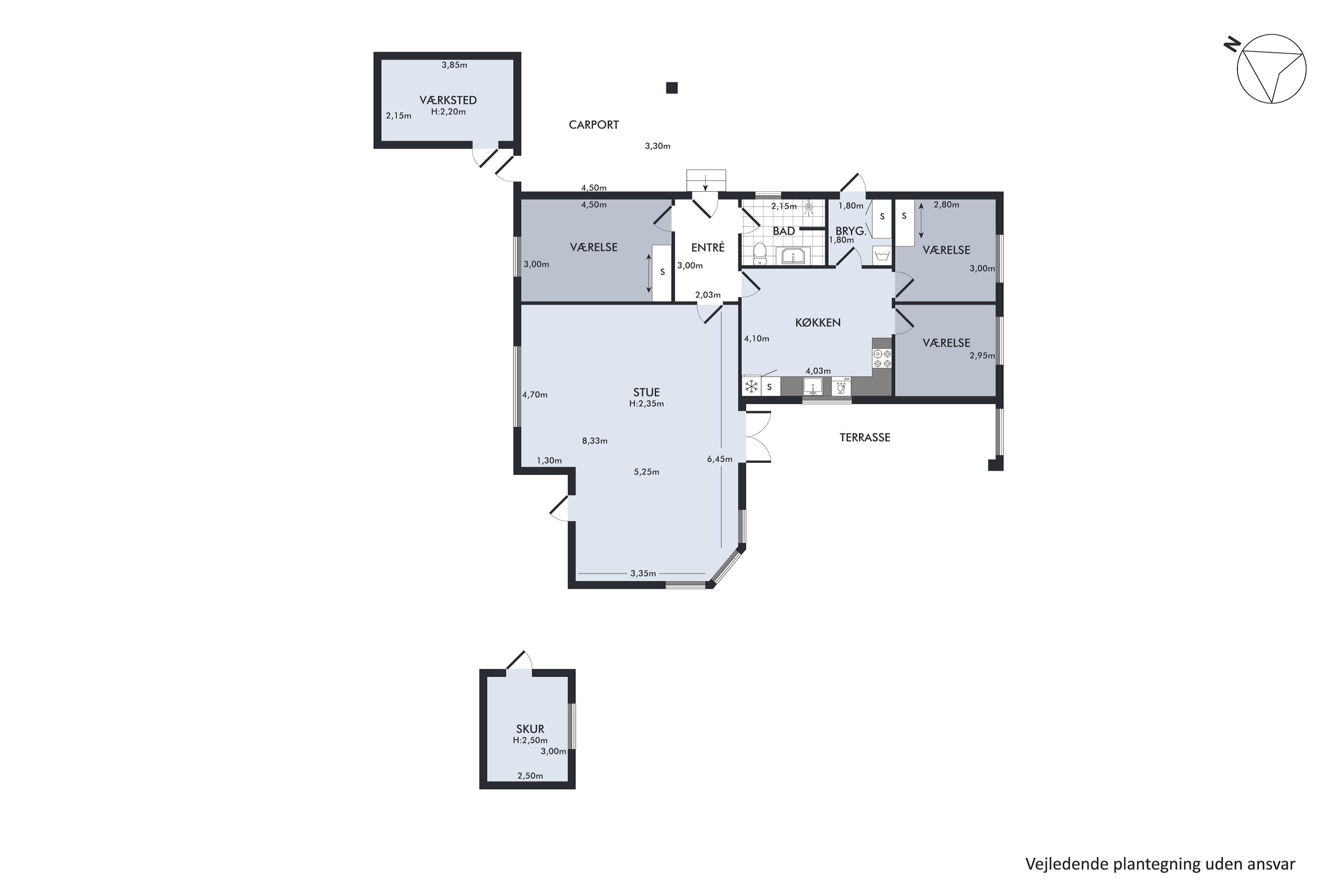 Plantegninger billede af Weendam Alle 26, 2791 Dragør