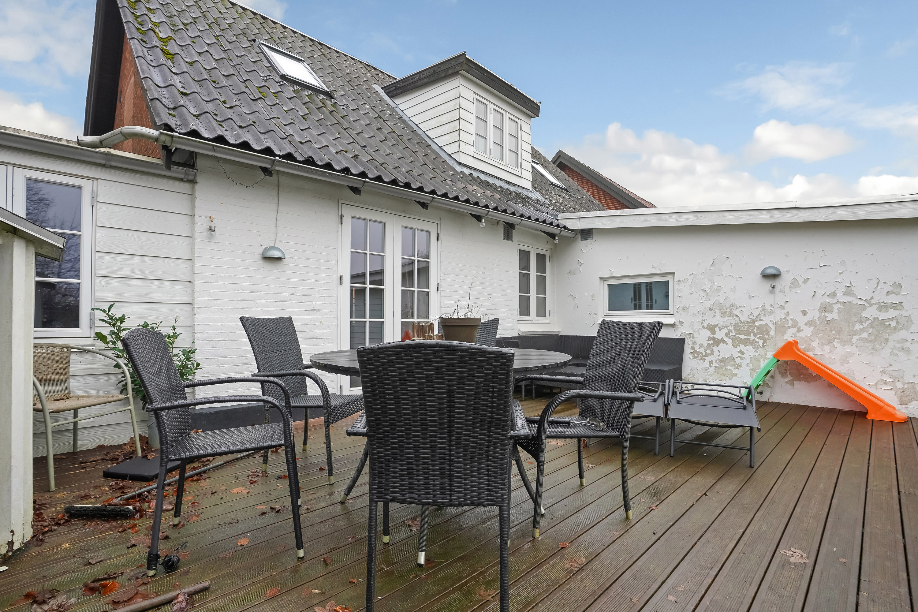 Fremhævet terrasse billede i fuldskærmstilstand. Billede af Nørregade 14, 8740 Brædstrup