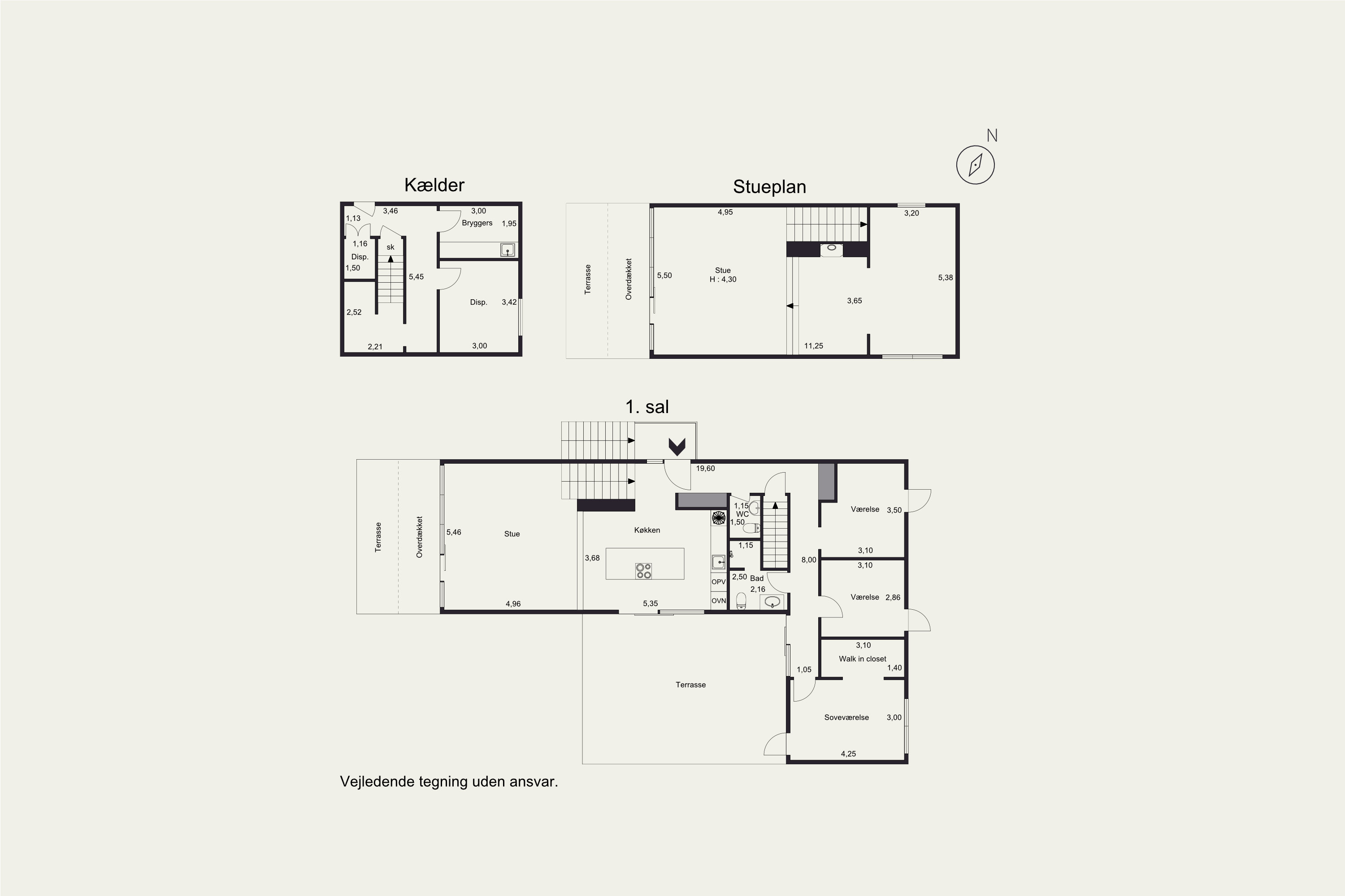 Plantegninger billede af Ejsbølvej 44, 6100 Haderslev