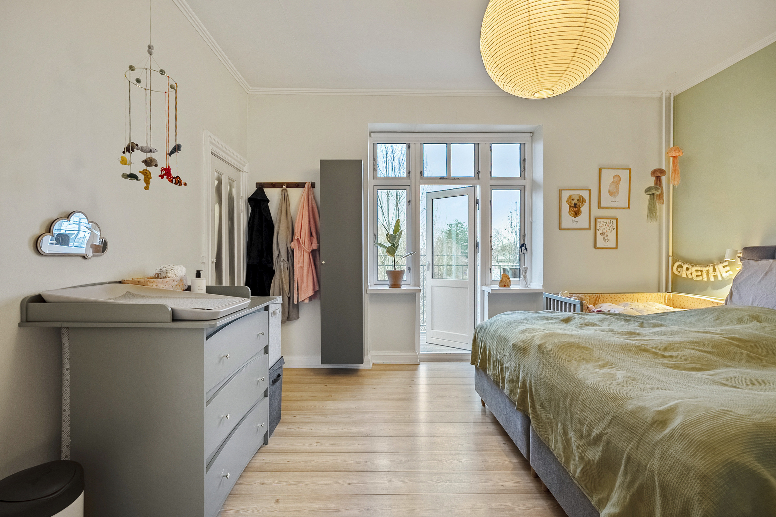 Fremhævet soveværelse billede i fuldskærmstilstand. Billede af Sdr. Boulevard 228, 1., 5000 Odense C