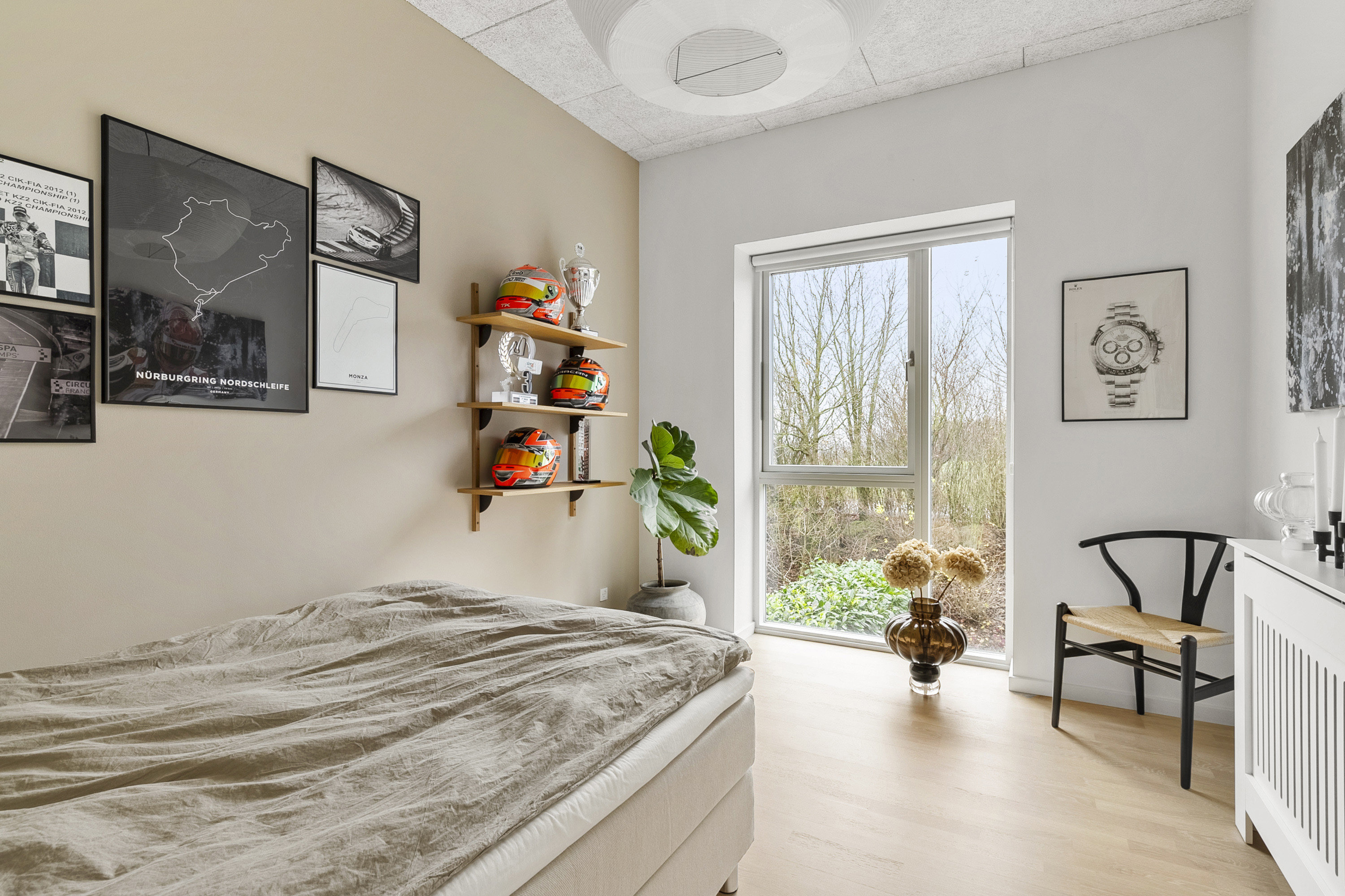 Fremhævet soveværelse billede i fuldskærmstilstand. Billede af Østergårds Alle 66, 8362 Hørning