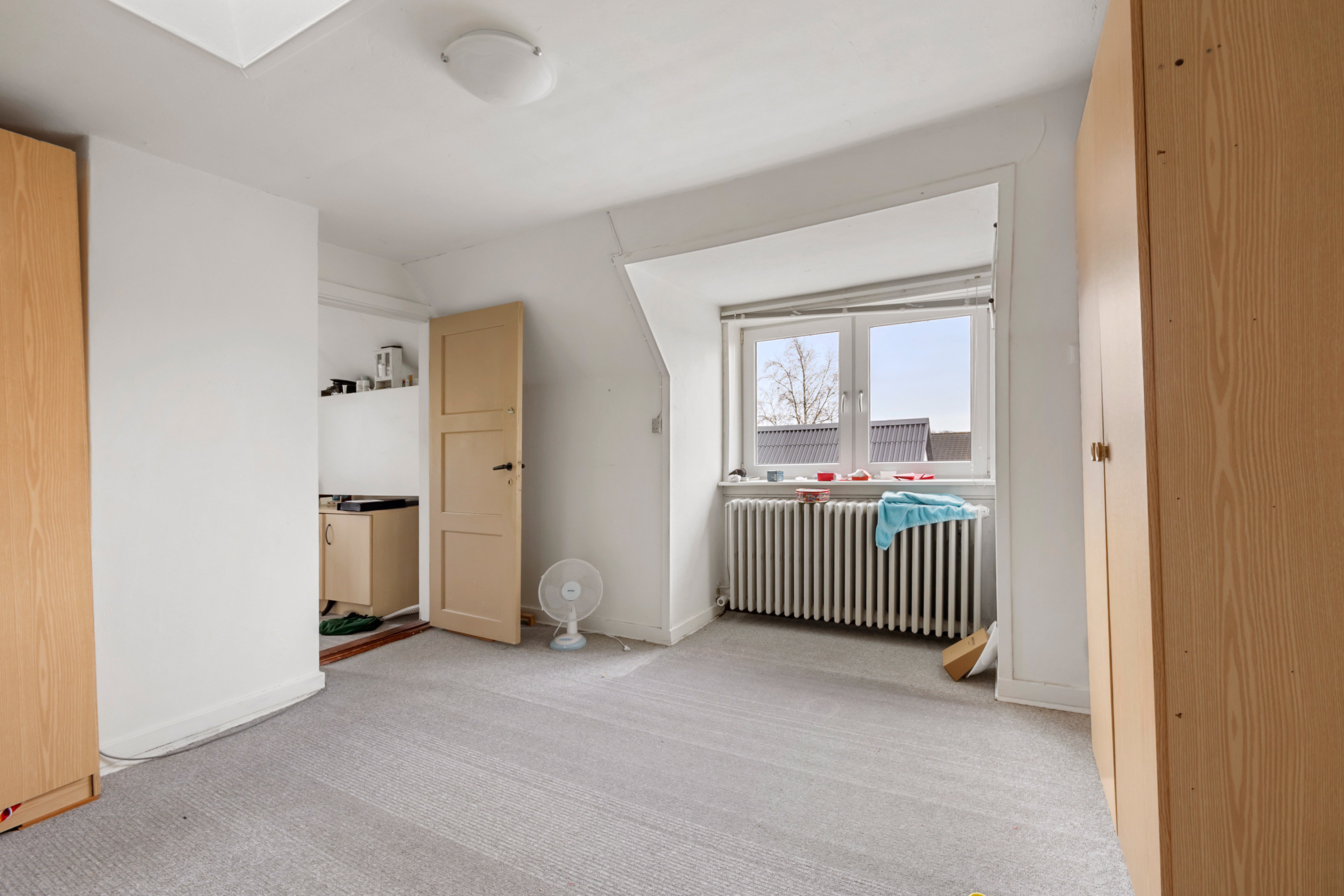 Fremhævet soveværelse billede i fuldskærmstilstand. Billede af Møllevænget 19, 9870 Sindal