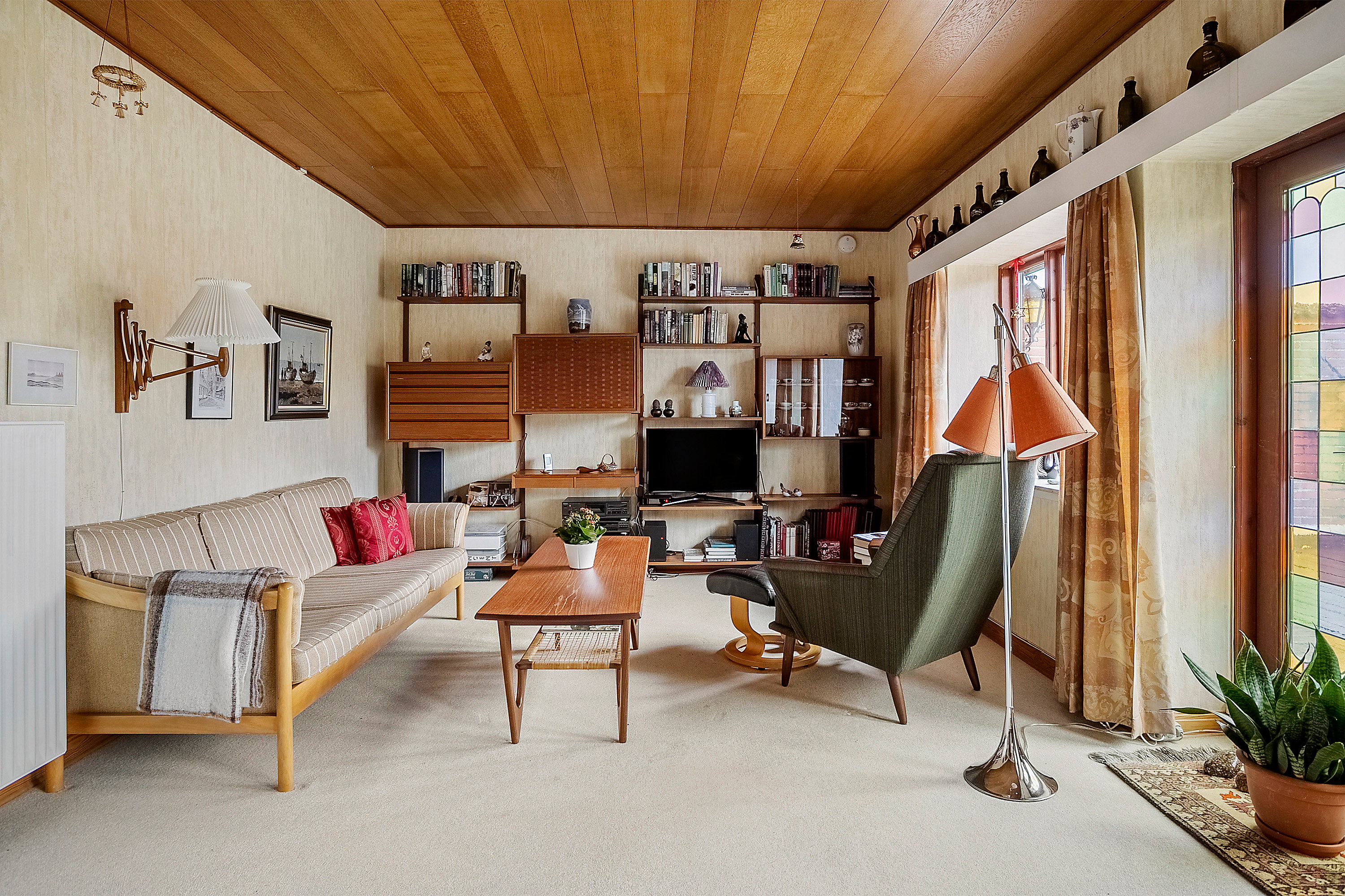 Fremhævet stue billede i fuldskærmstilstand. Billede af Søndergade 37, 8783 Hornsyld