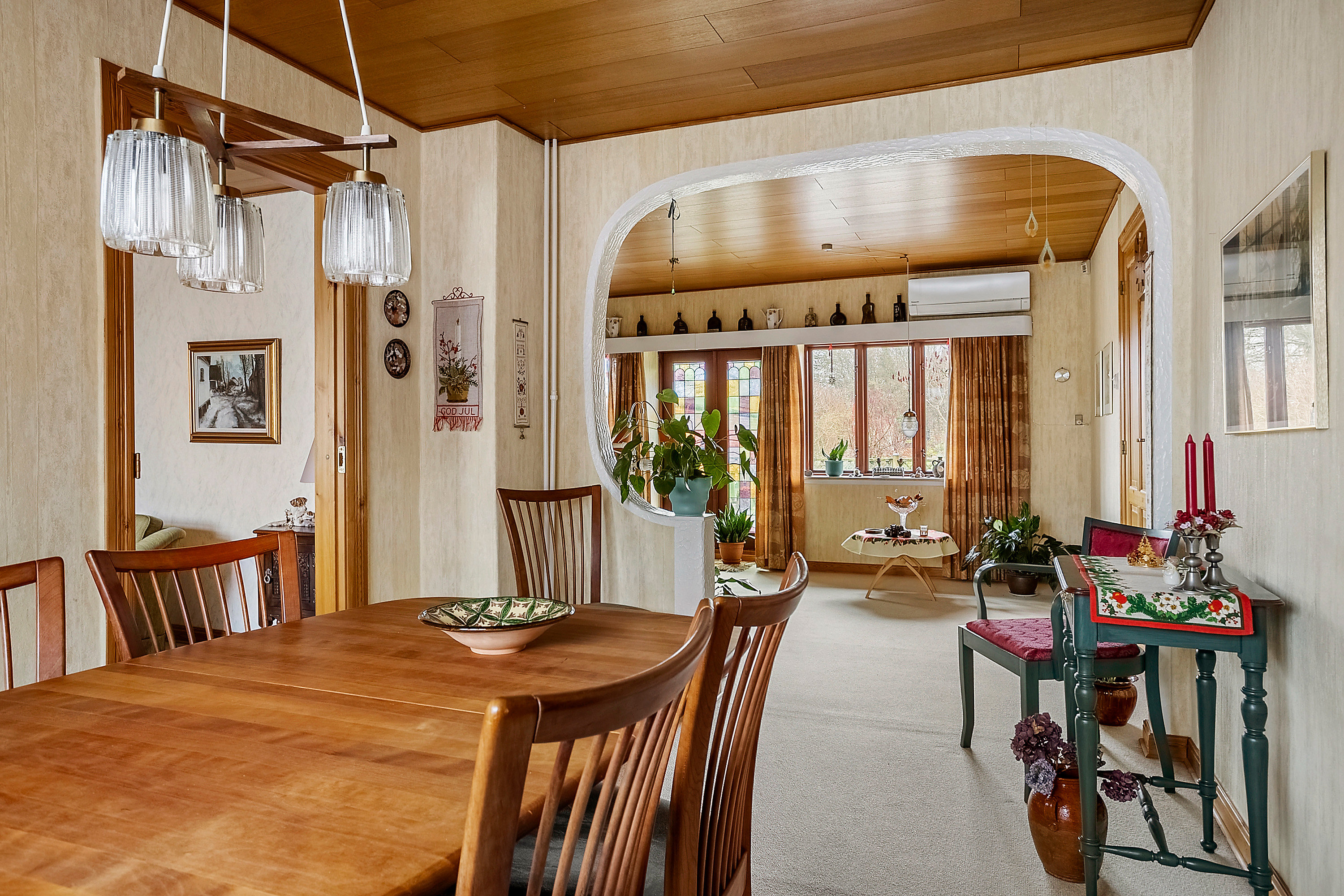 Fremhævet spisestue billede i fuldskærmstilstand. Billede af Søndergade 37, 8783 Hornsyld