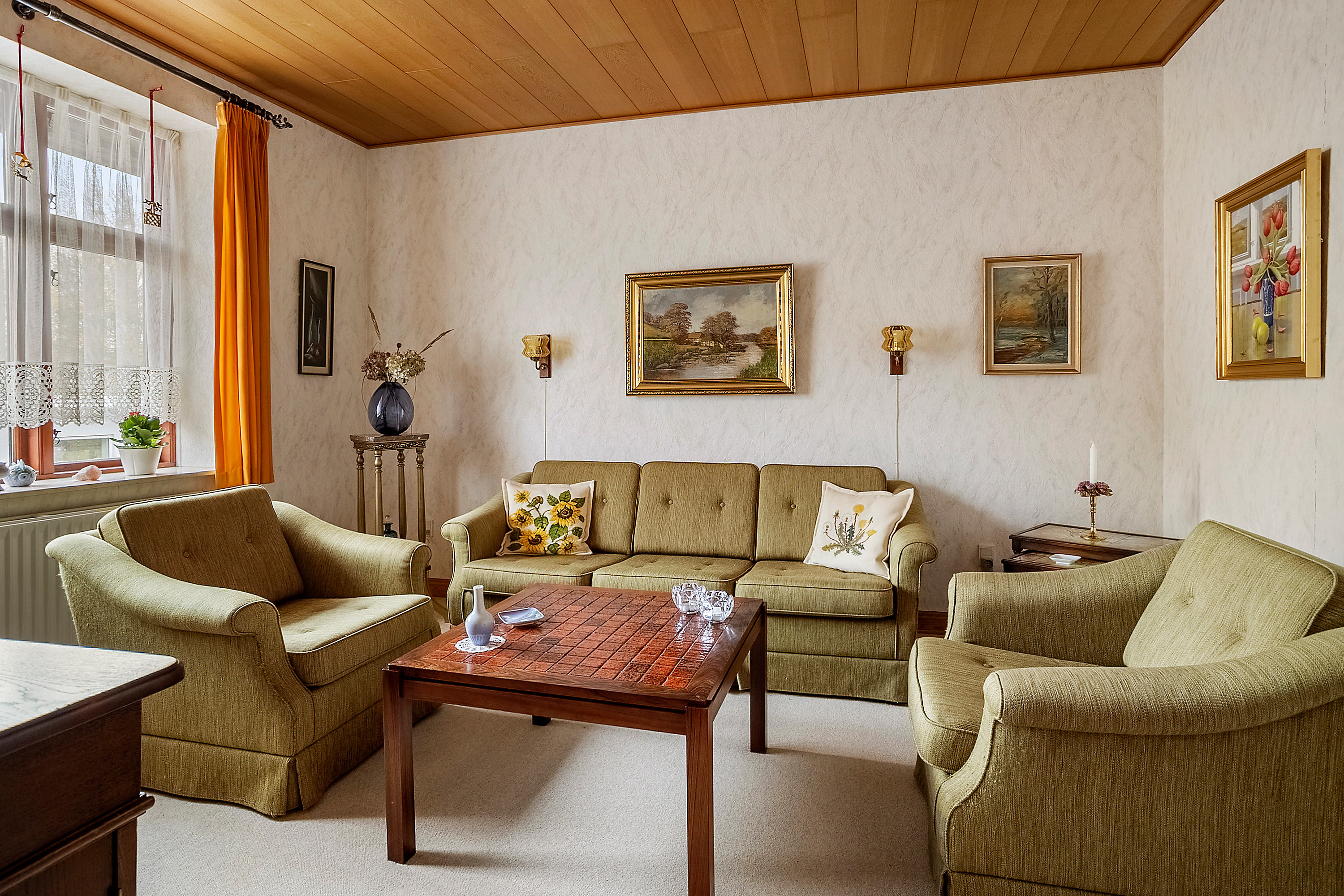 Fremhævet stue billede i fuldskærmstilstand. Billede af Søndergade 37, 8783 Hornsyld