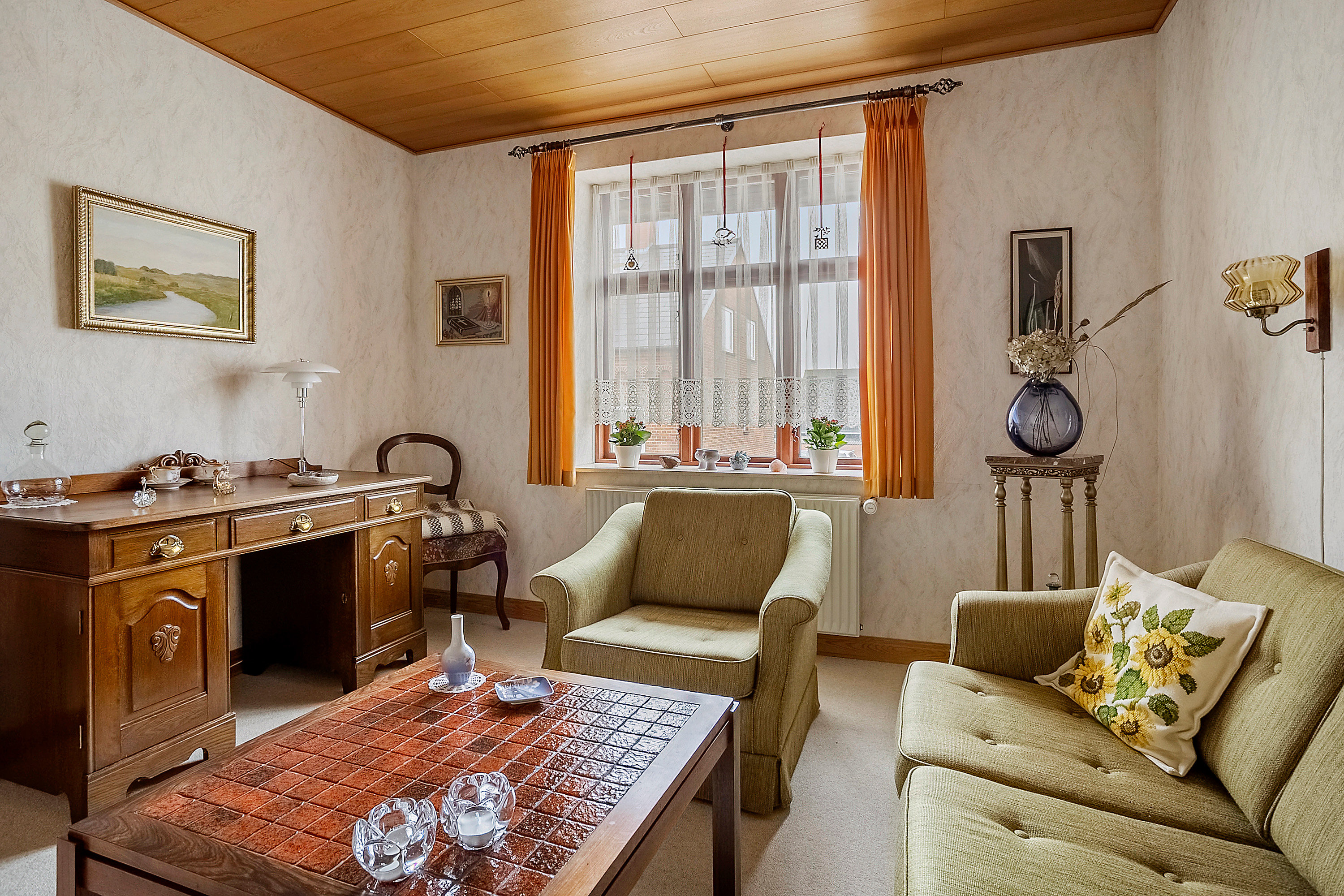 Fremhævet stue billede i fuldskærmstilstand. Billede af Søndergade 37, 8783 Hornsyld