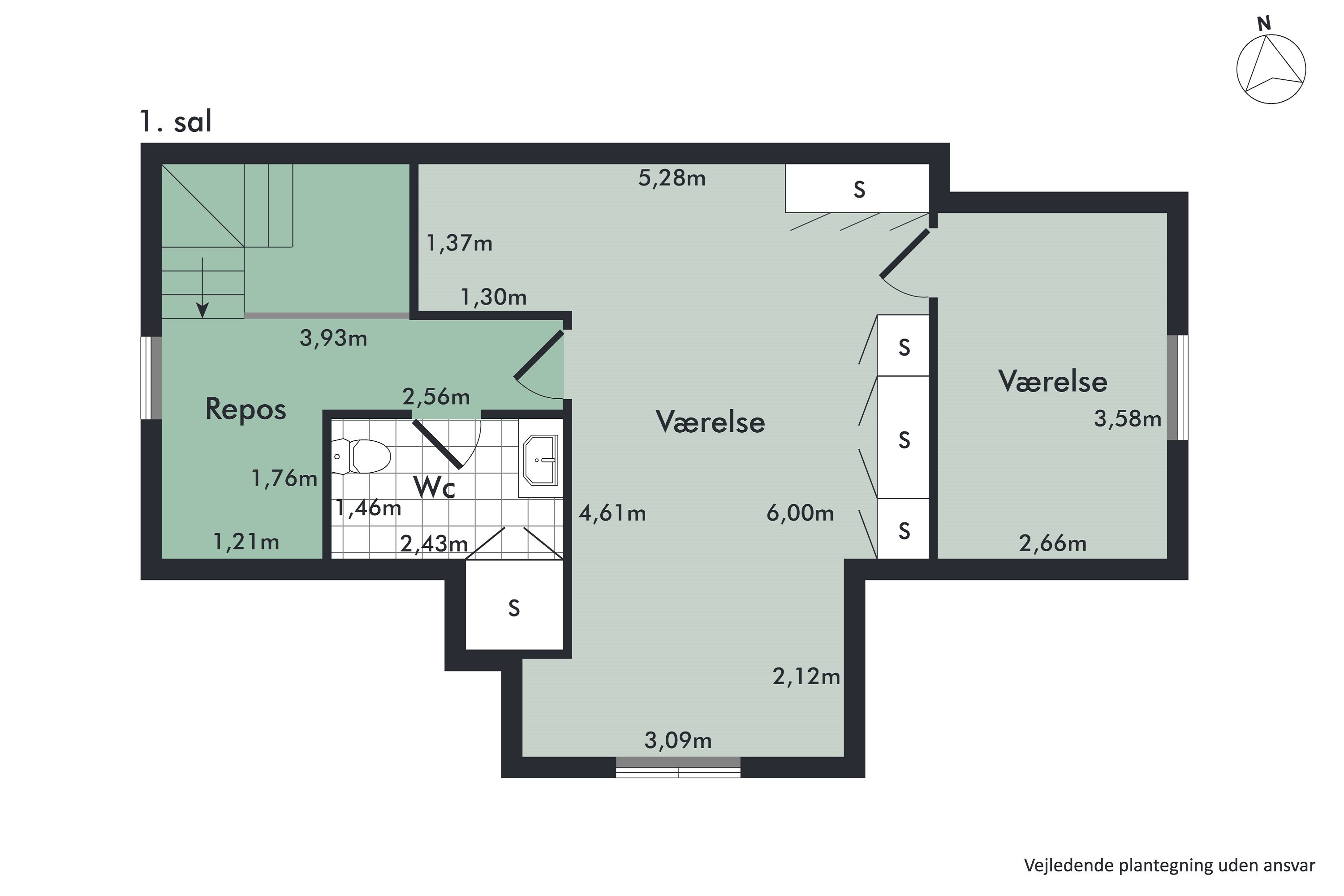 Plantegninger billede af Kjemtrupvej 7, Rørbæk, 9500 Hobro