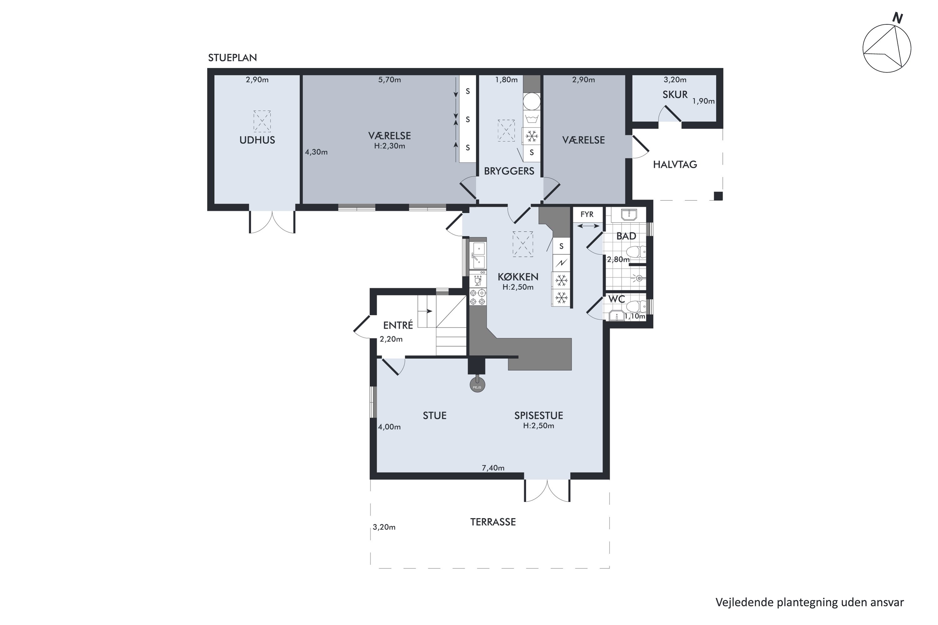 Plantegninger billede af Lyngevej 29, Fløng, 2640 Hedehusene
