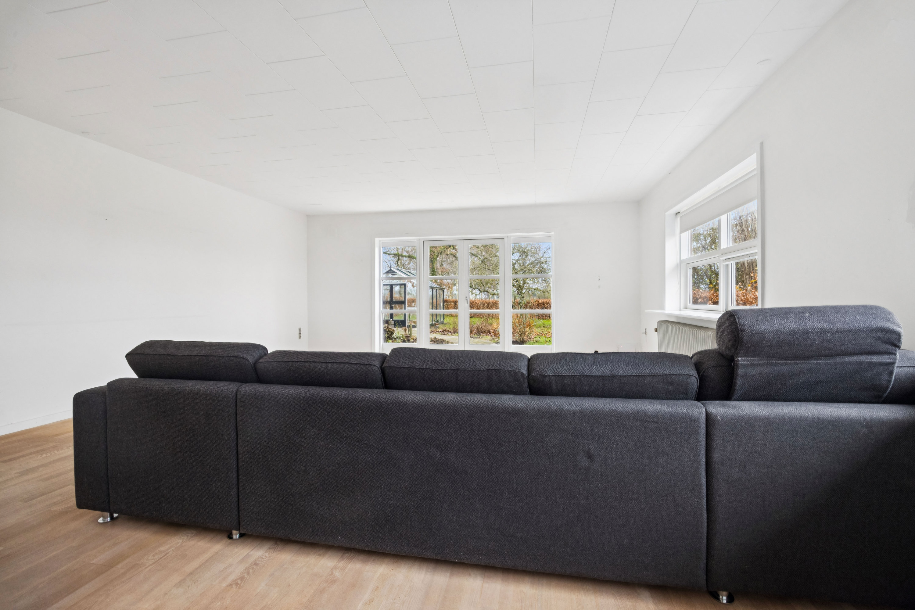 Fremhævet stue billede i fuldskærmstilstand. Billede af Melholtvej 63, Ulsted, 9370 Hals