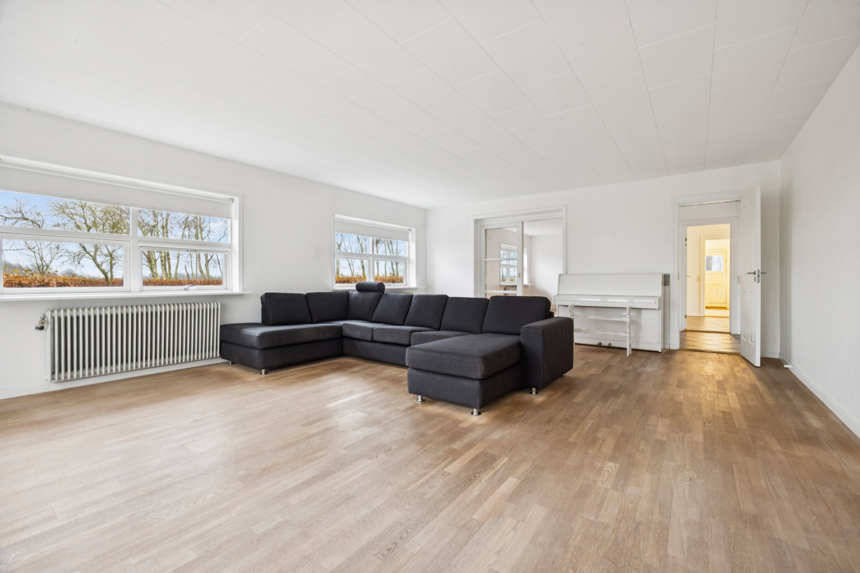 Fremhævet stue billede i fuldskærmstilstand. Billede af Melholtvej 63, Ulsted, 9370 Hals