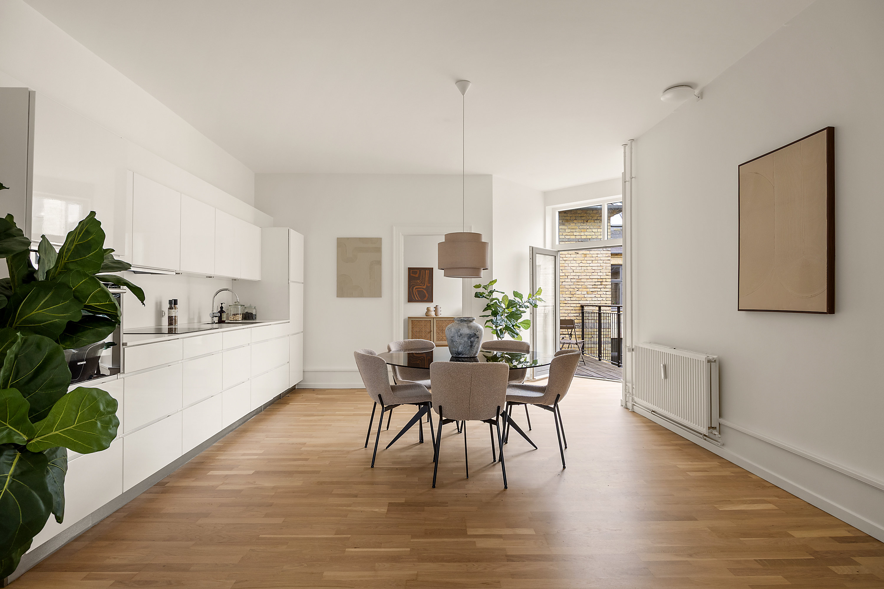 Fremhævet køkken alrum billede i fuldskærmstilstand. Billede af Linnésgade 22C, 4. th., 1361 København K