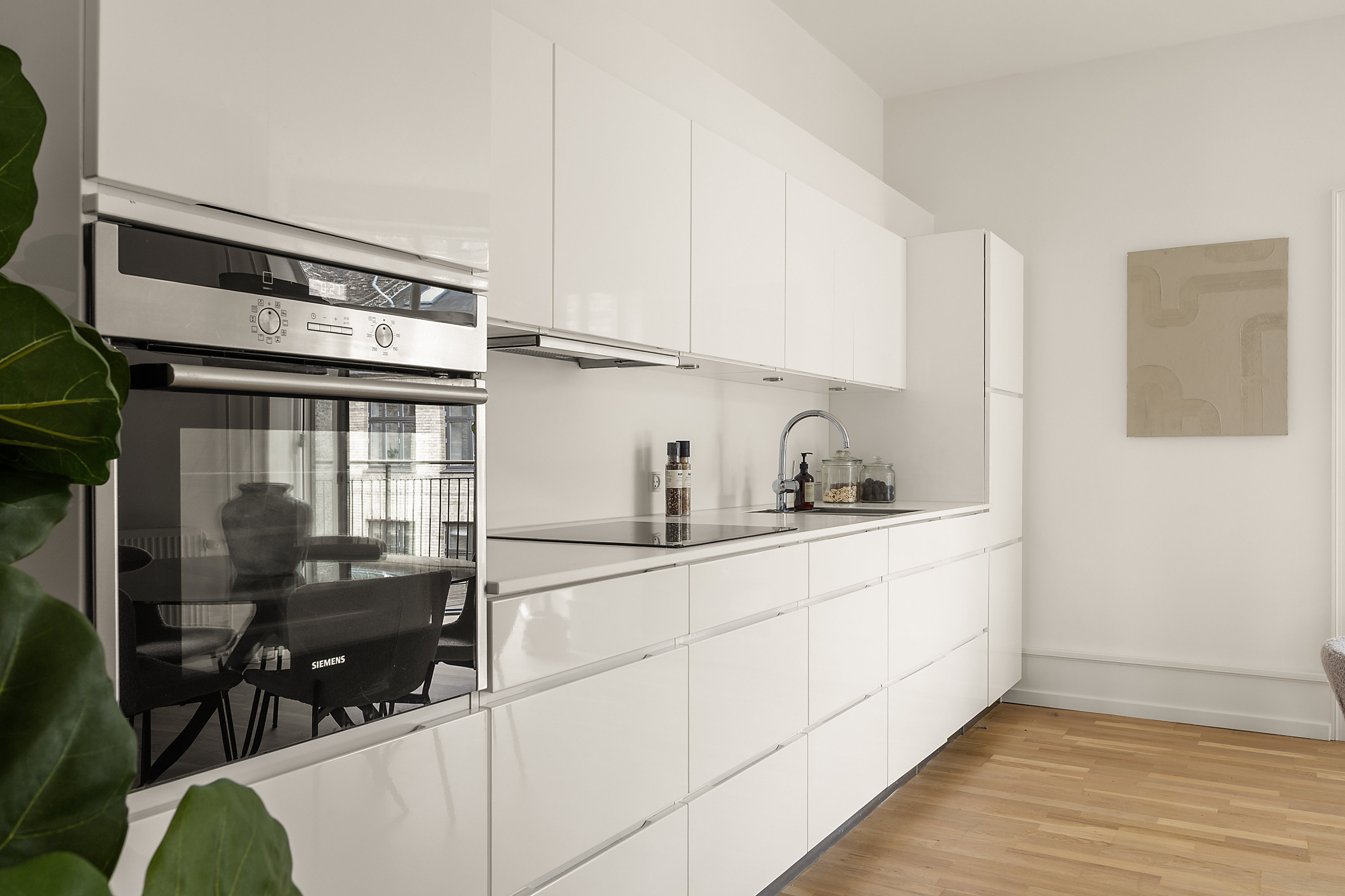 Fremhævet køkken billede i fuldskærmstilstand. Billede af Linnésgade 22C, 4. th., 1361 København K