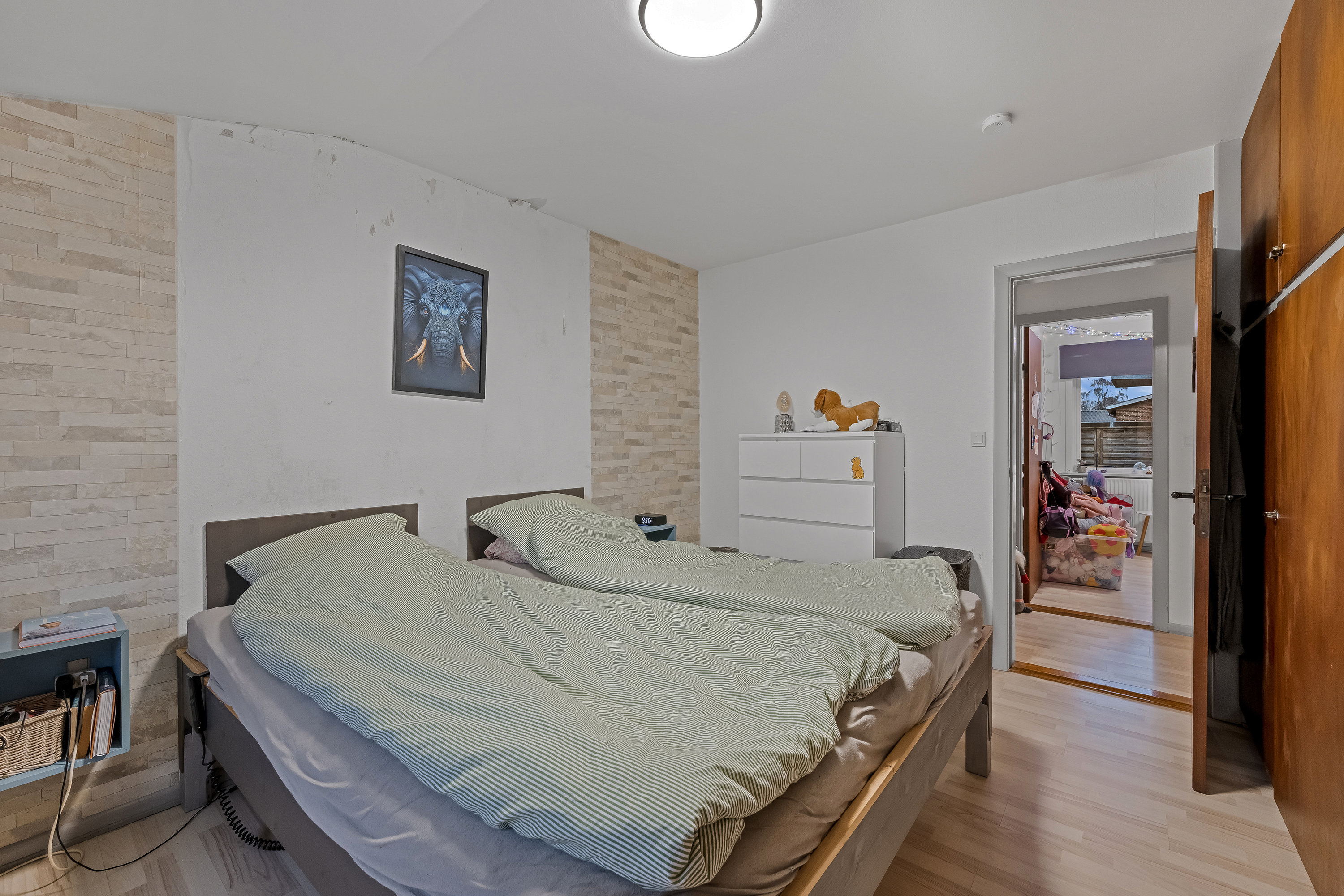 Fremhævet værelse billede i fuldskærmstilstand. Billede af Baunbækvej 3, 6880 Tarm