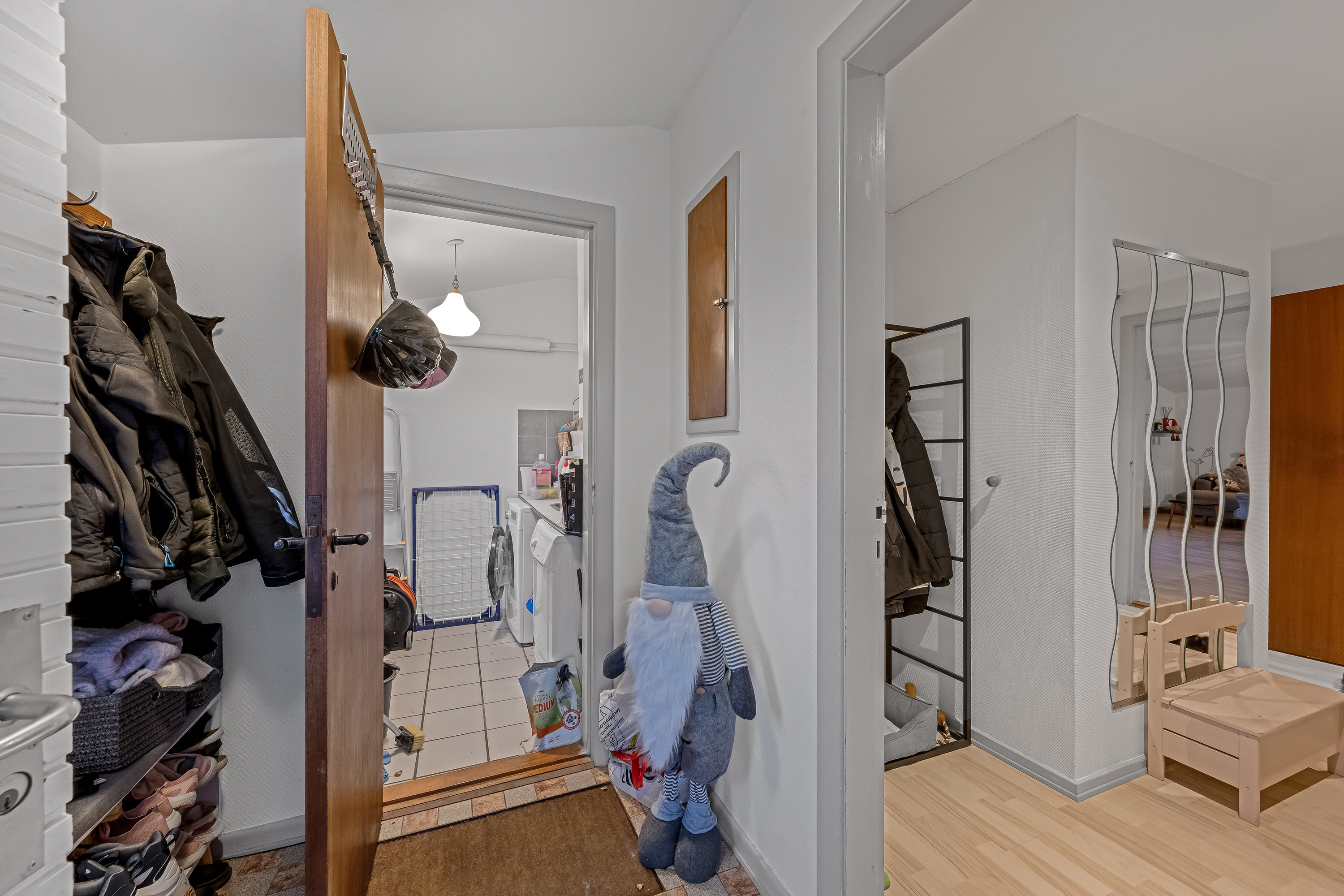 Fremhævet gang billede i fuldskærmstilstand. Billede af Baunbækvej 3, 6880 Tarm