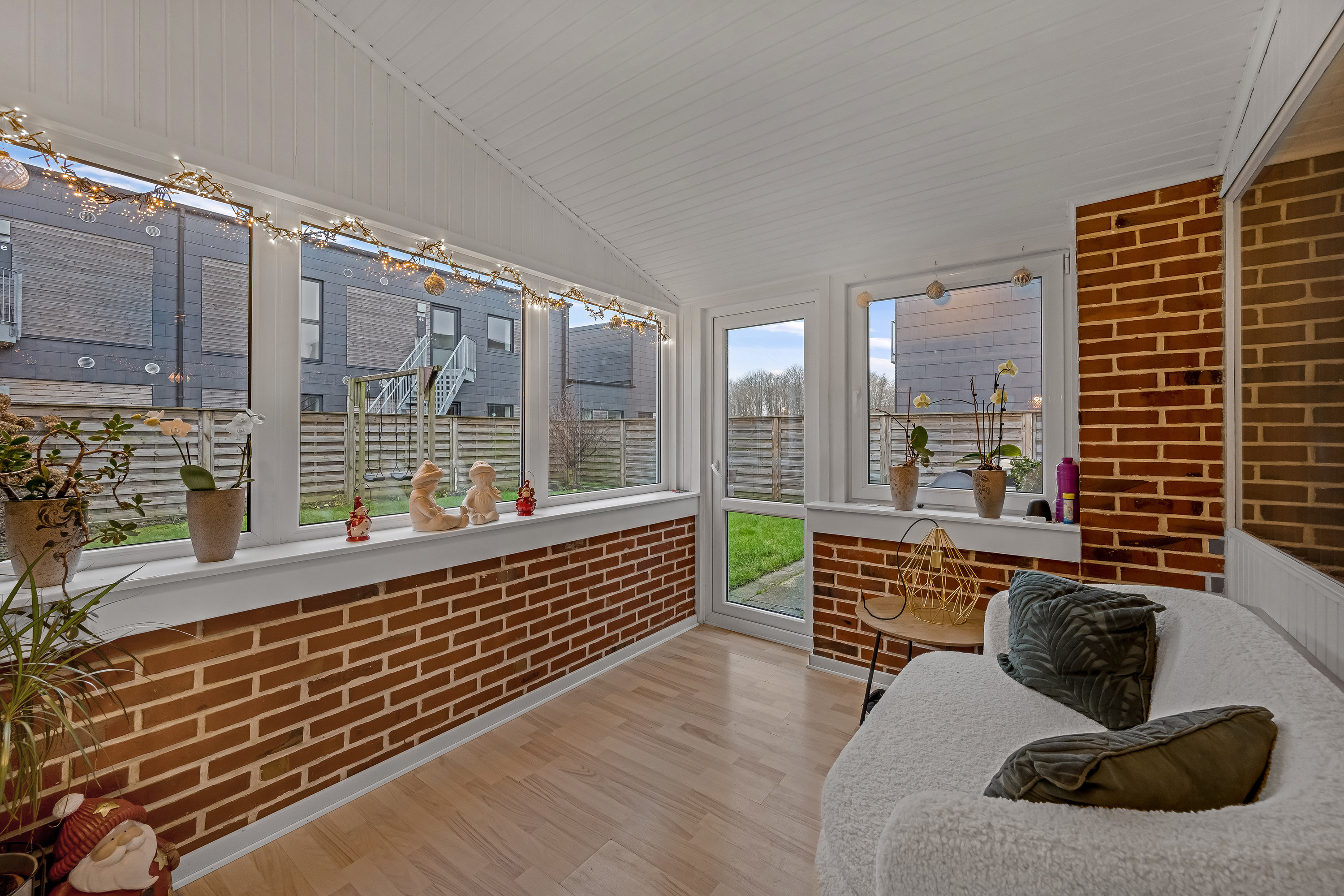 Fremhævet udestue  billede i fuldskærmstilstand. Billede af Baunbækvej 3, 6880 Tarm