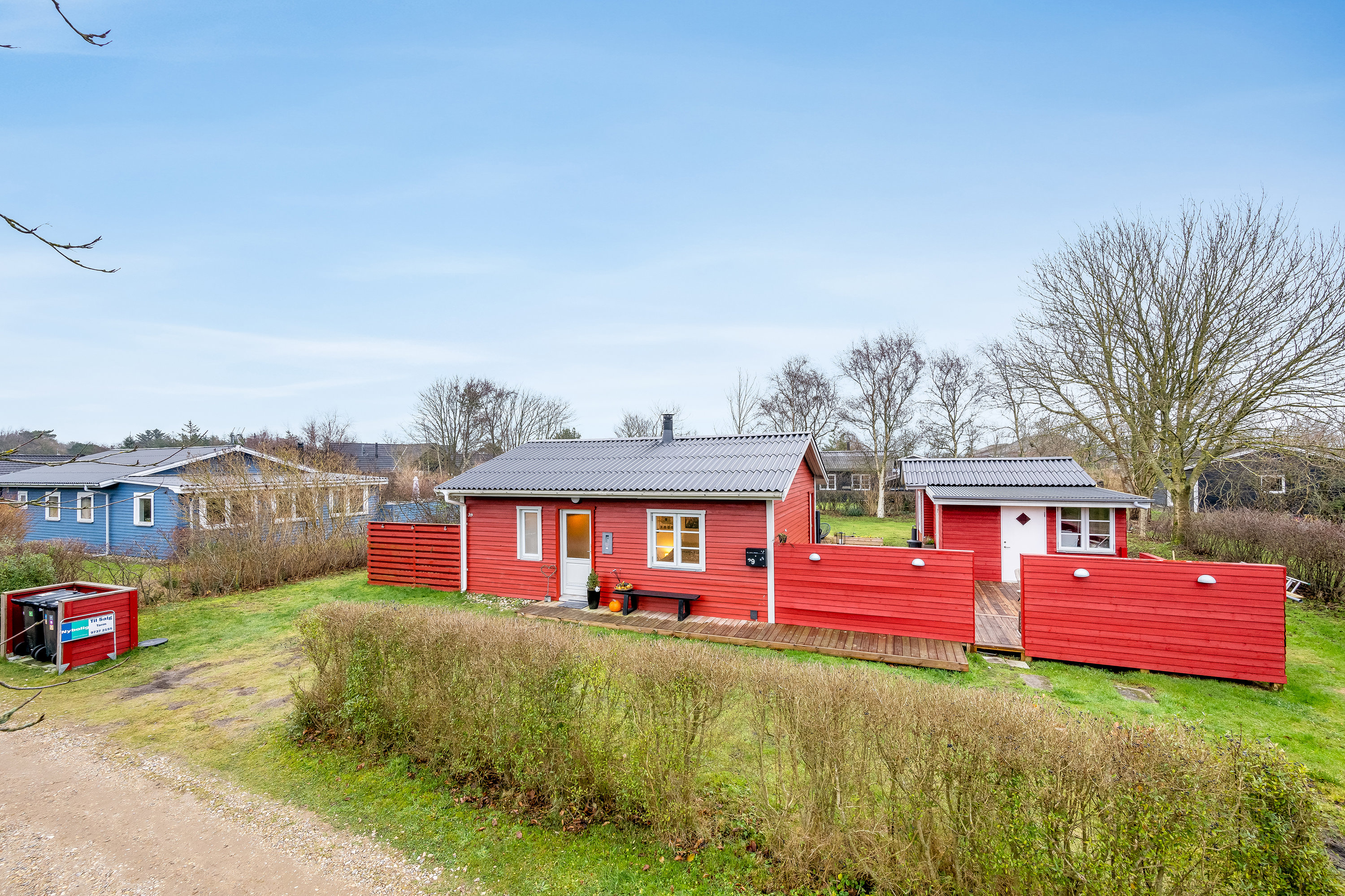 Miniaturebillede 1: facade. Billede af Egernvej 39, 6893 Hemmet