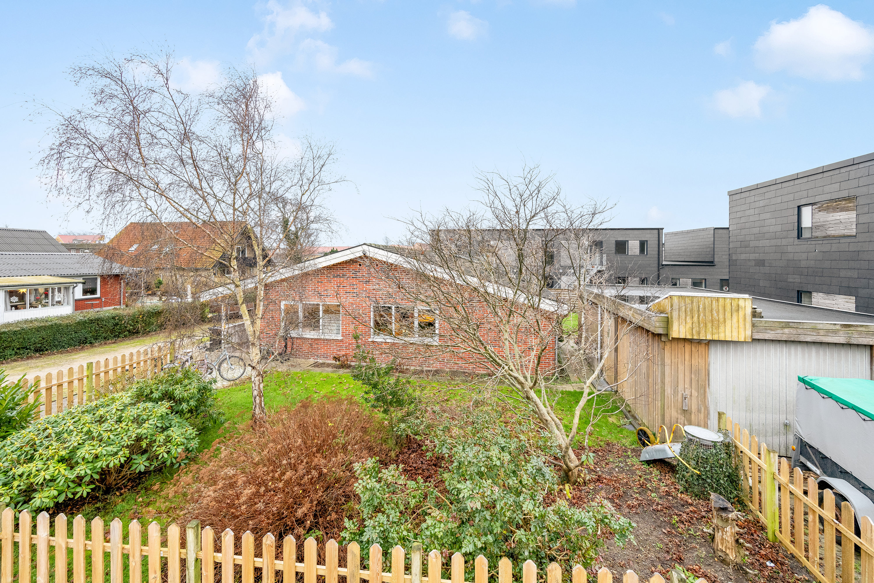 Fremhævet facade billede i fuldskærmstilstand. Billede af Baunbækvej 3, 6880 Tarm