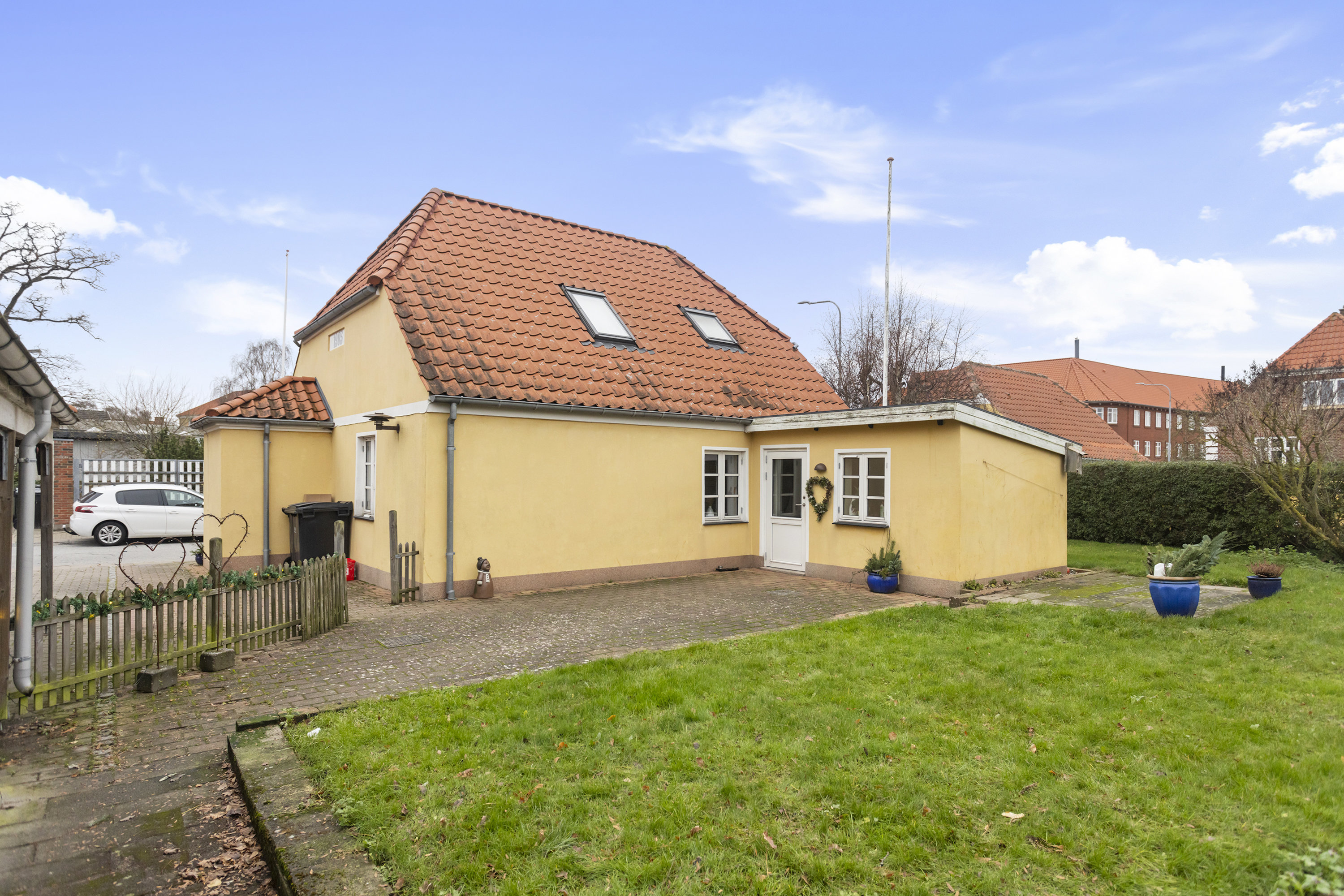 Miniaturebillede 2: bag facade. Billede af Søndergade 25, 9300 Sæby