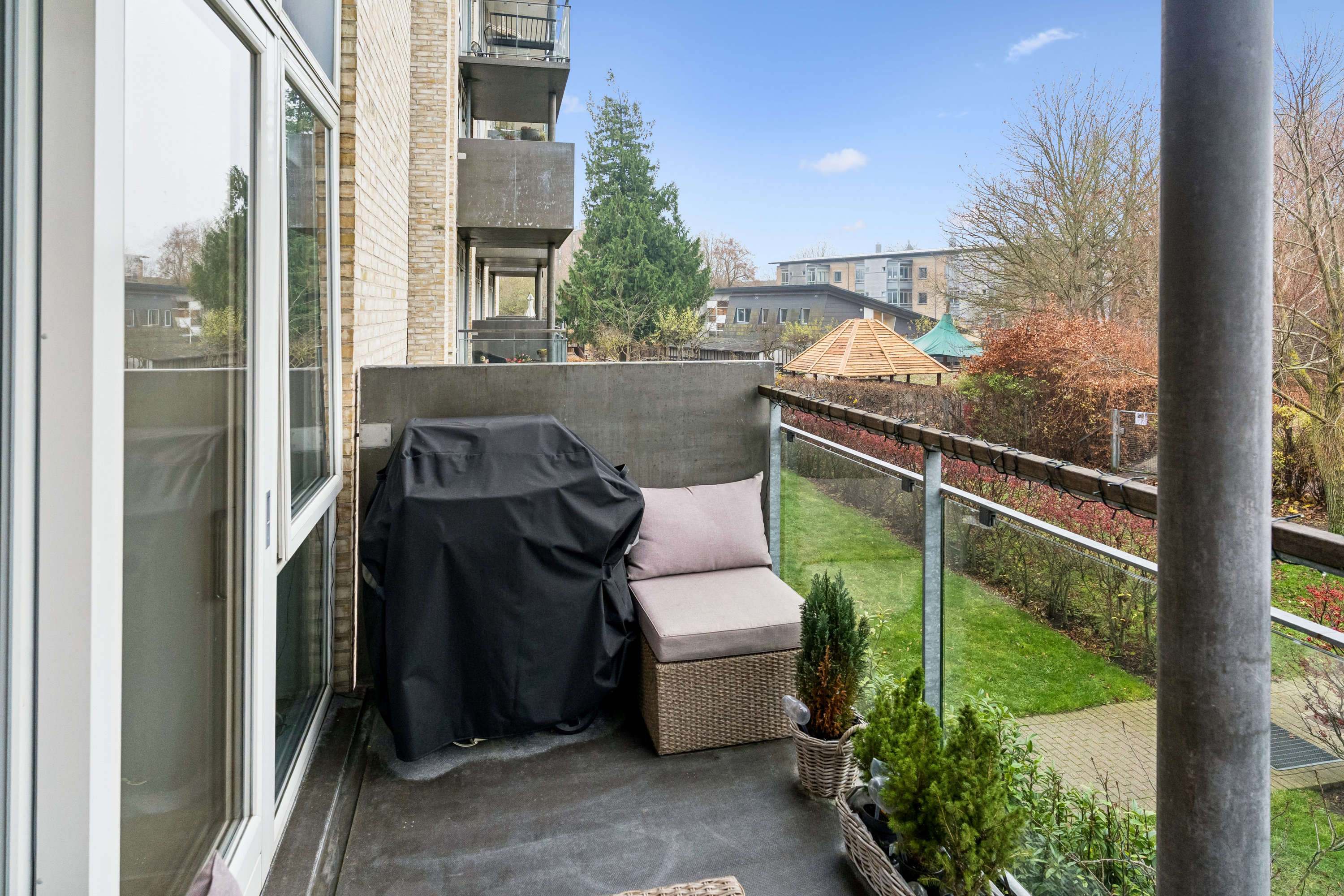 Miniaturebillede 2: have. Billede af Baune Alle 2, 1. d., 2800 Kongens Lyngby