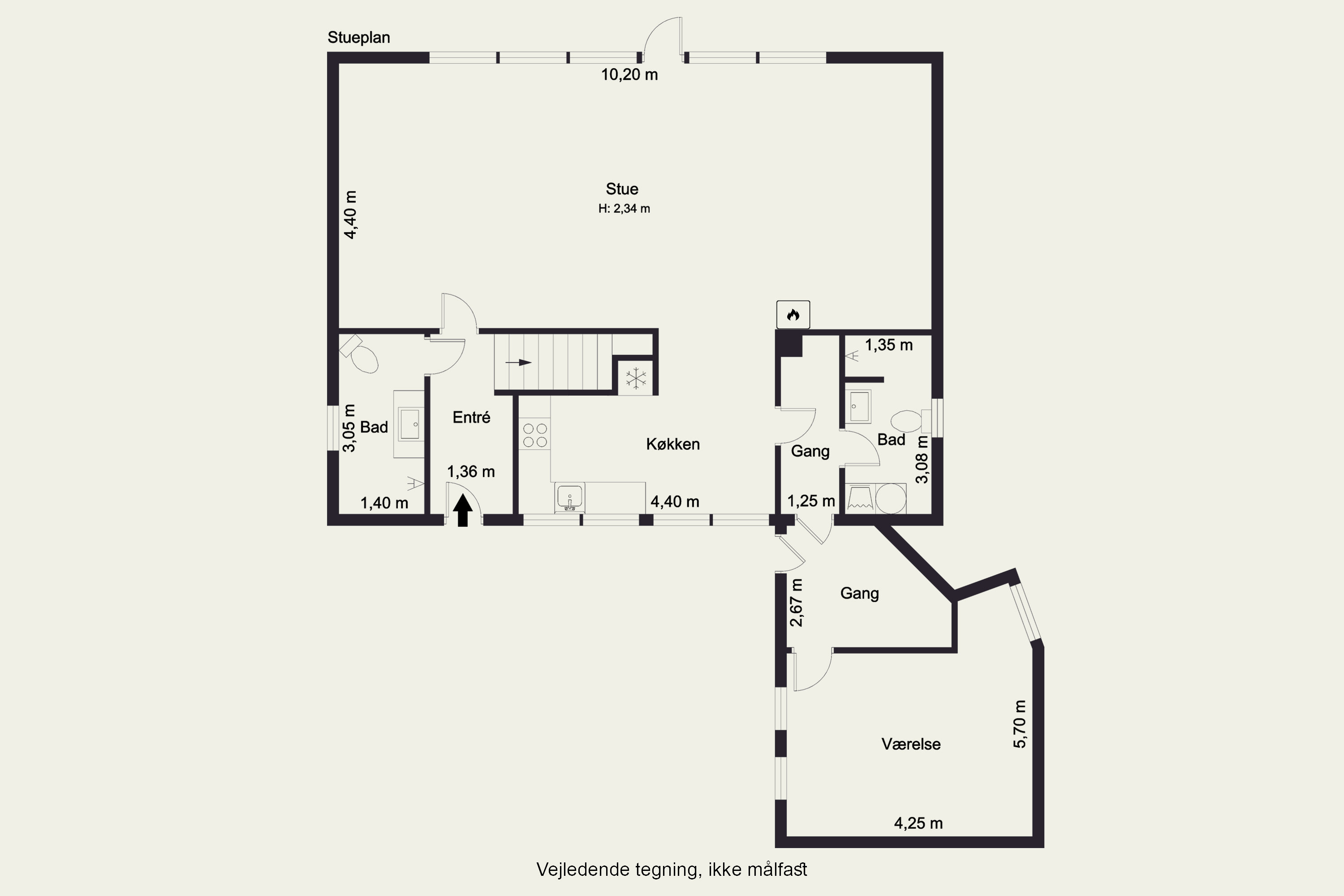 Plantegninger billede af Hårbyvej 4, 2740 Skovlunde