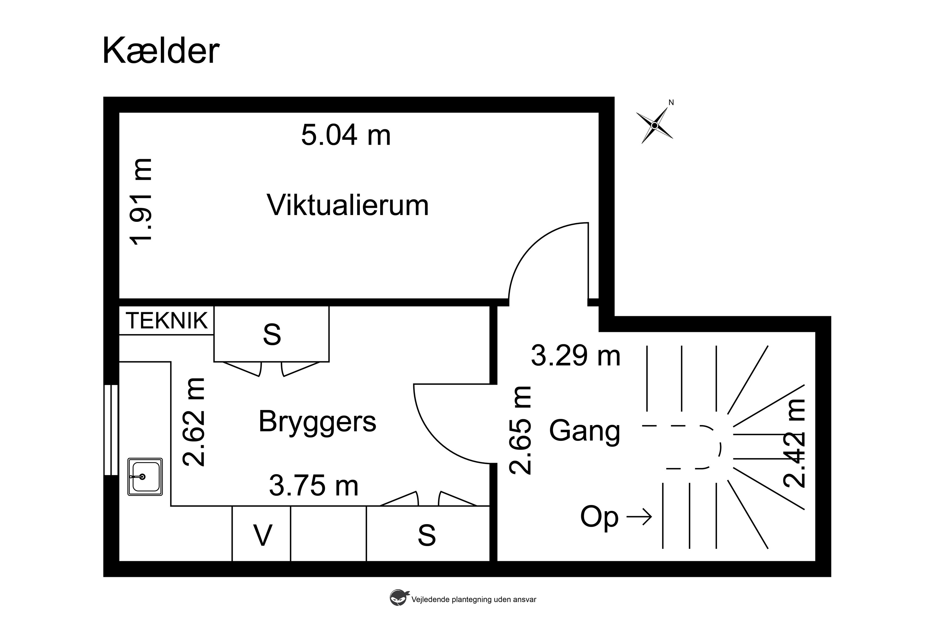 Plantegninger billede af Løkkevej 2B, 2791 Dragør
