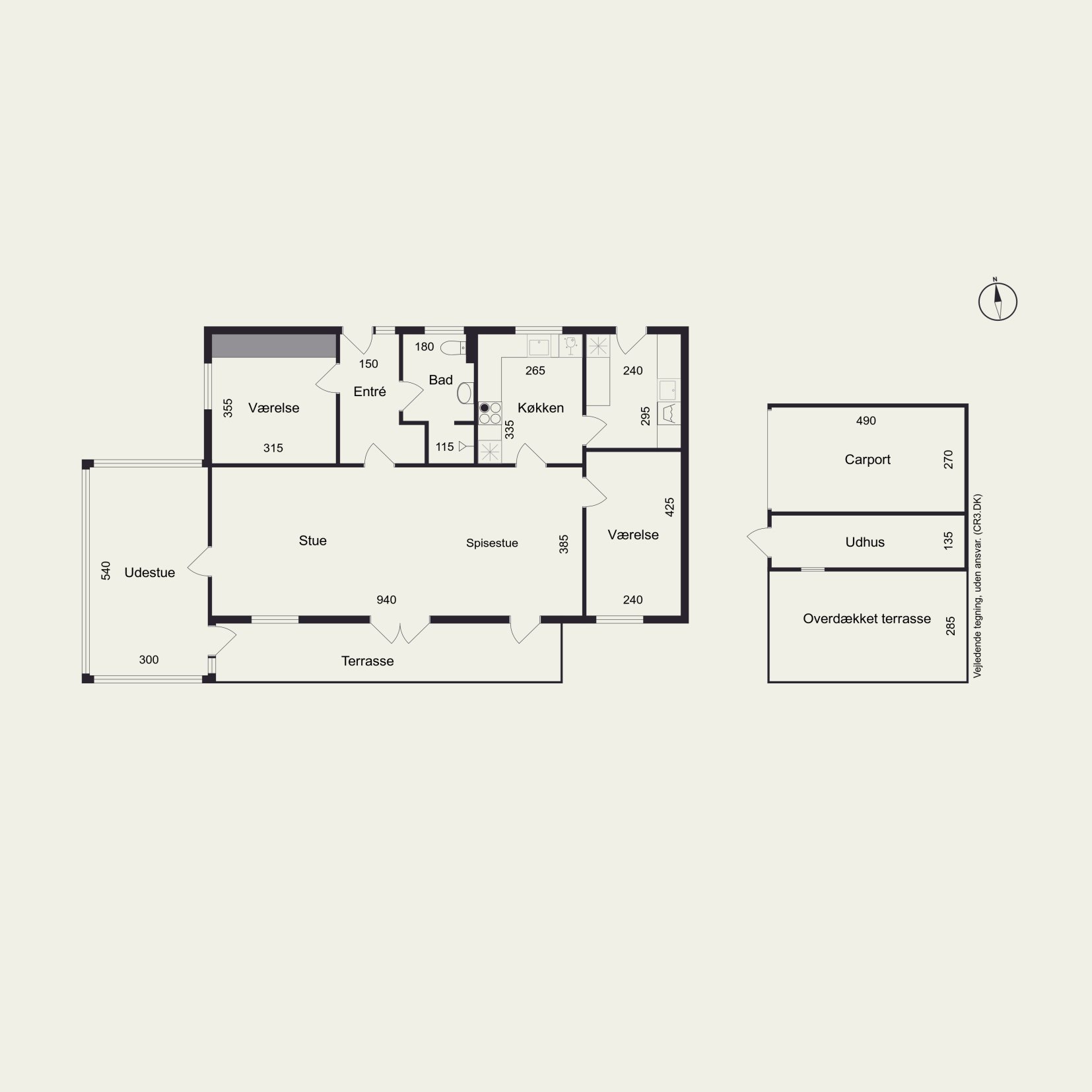 Plantegninger billede af Kongsgårds Alle 10, 4300 Holbæk