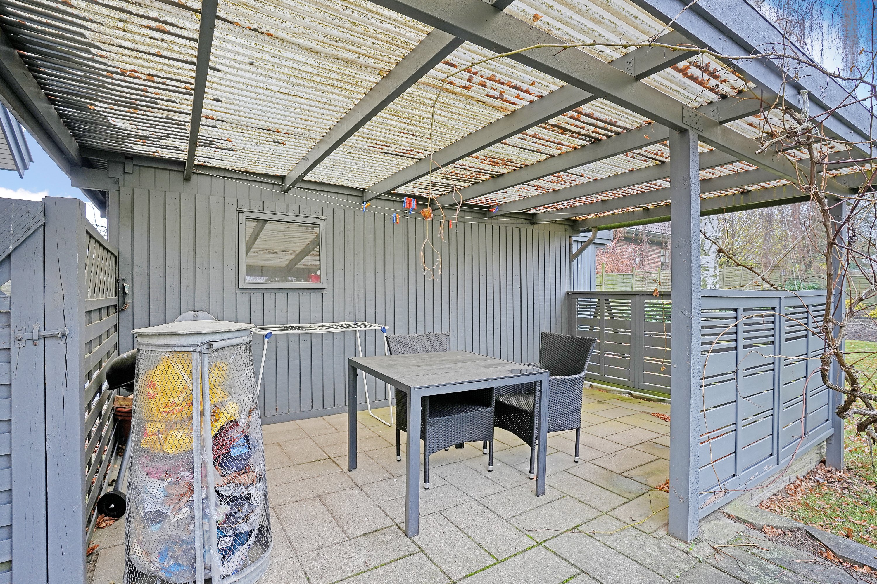 Fremhævet terrasse billede i fuldskærmstilstand. Billede af Kongsgårds Alle 10, 4300 Holbæk