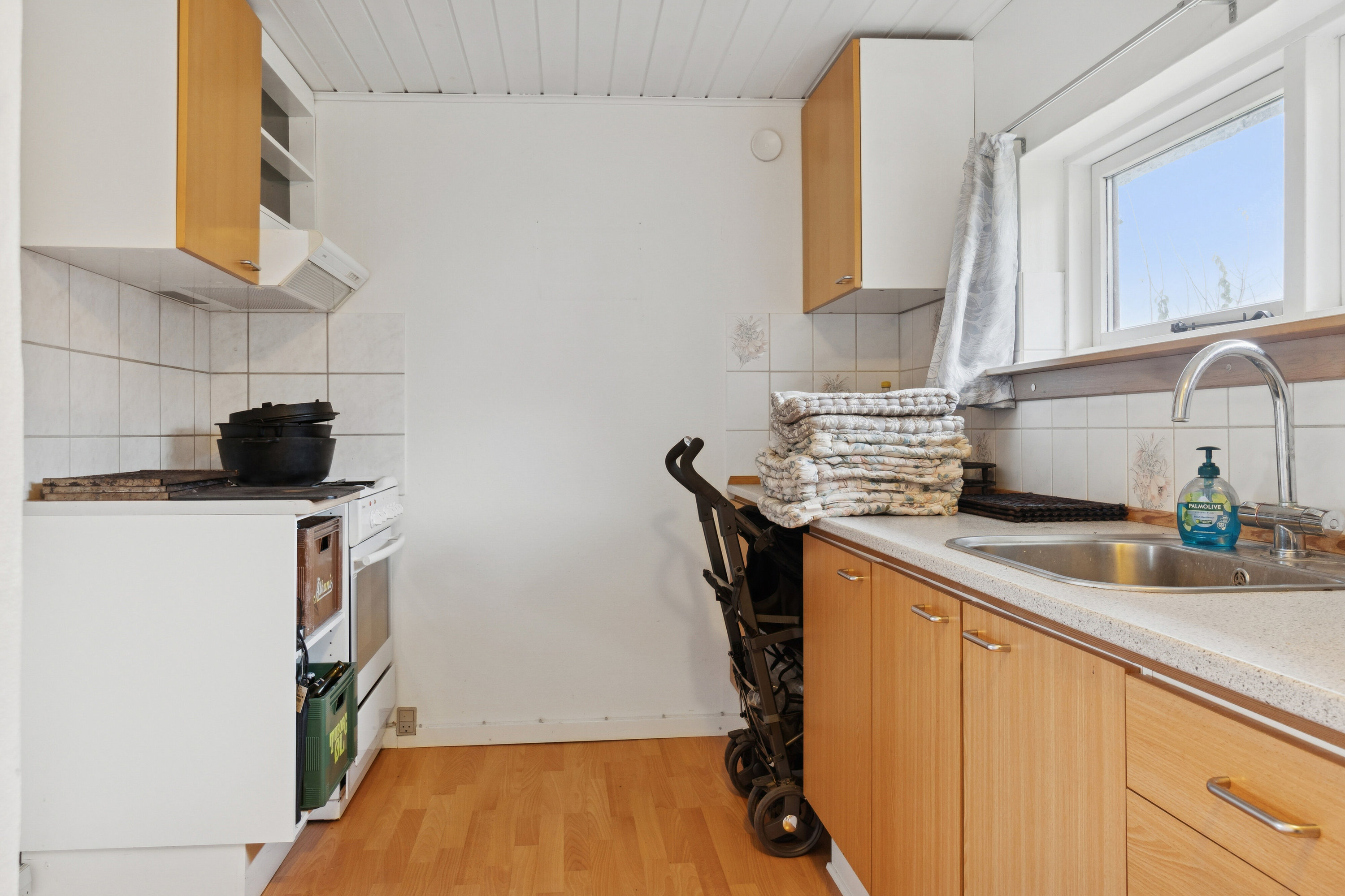 Fremhævet køkken billede i fuldskærmstilstand. Billede af Katrinevej 28, Gimlinge, 4200 Slagelse