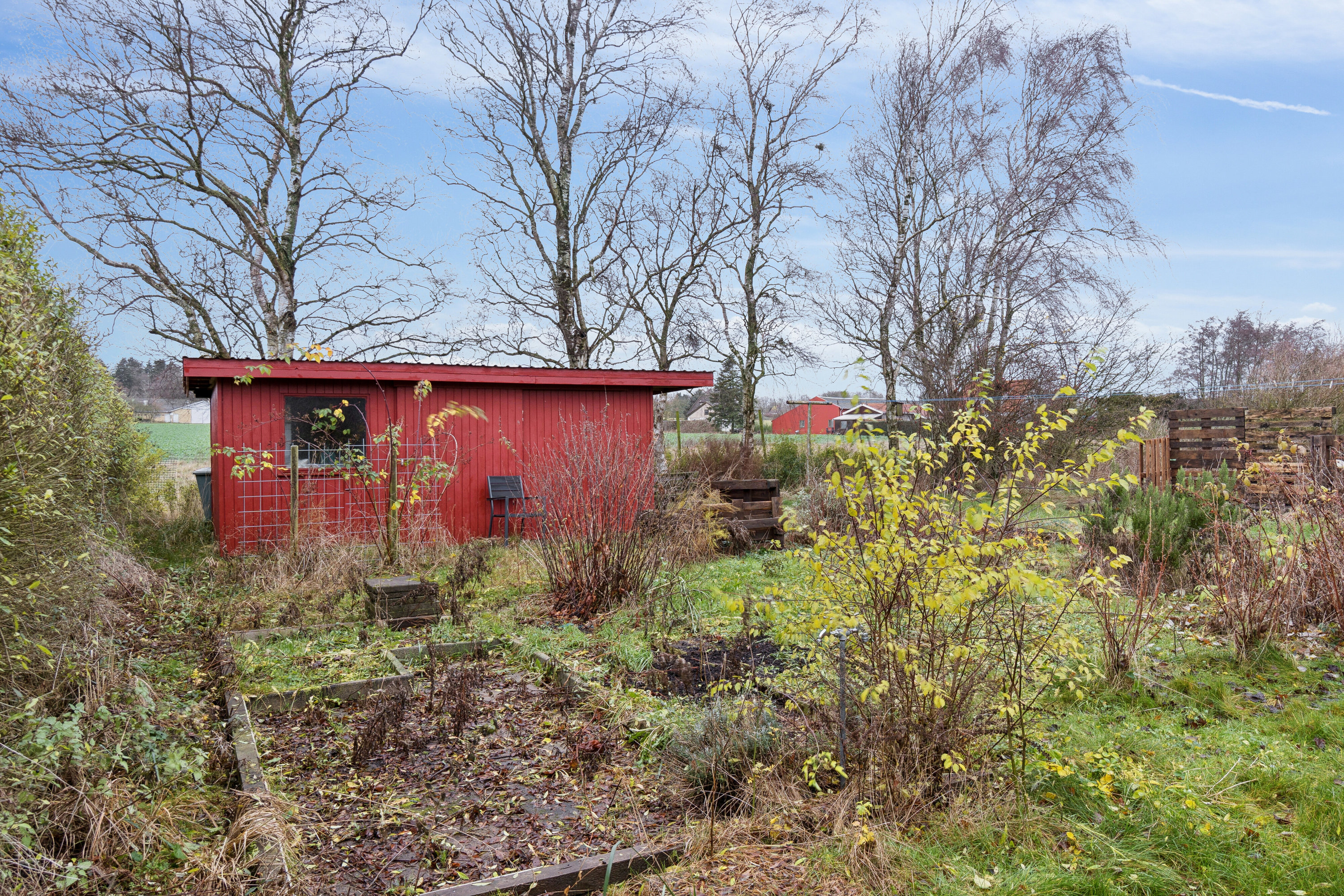 Fremhævet udendørs billede i fuldskærmstilstand. Billede af Katrinevej 28, Gimlinge, 4200 Slagelse