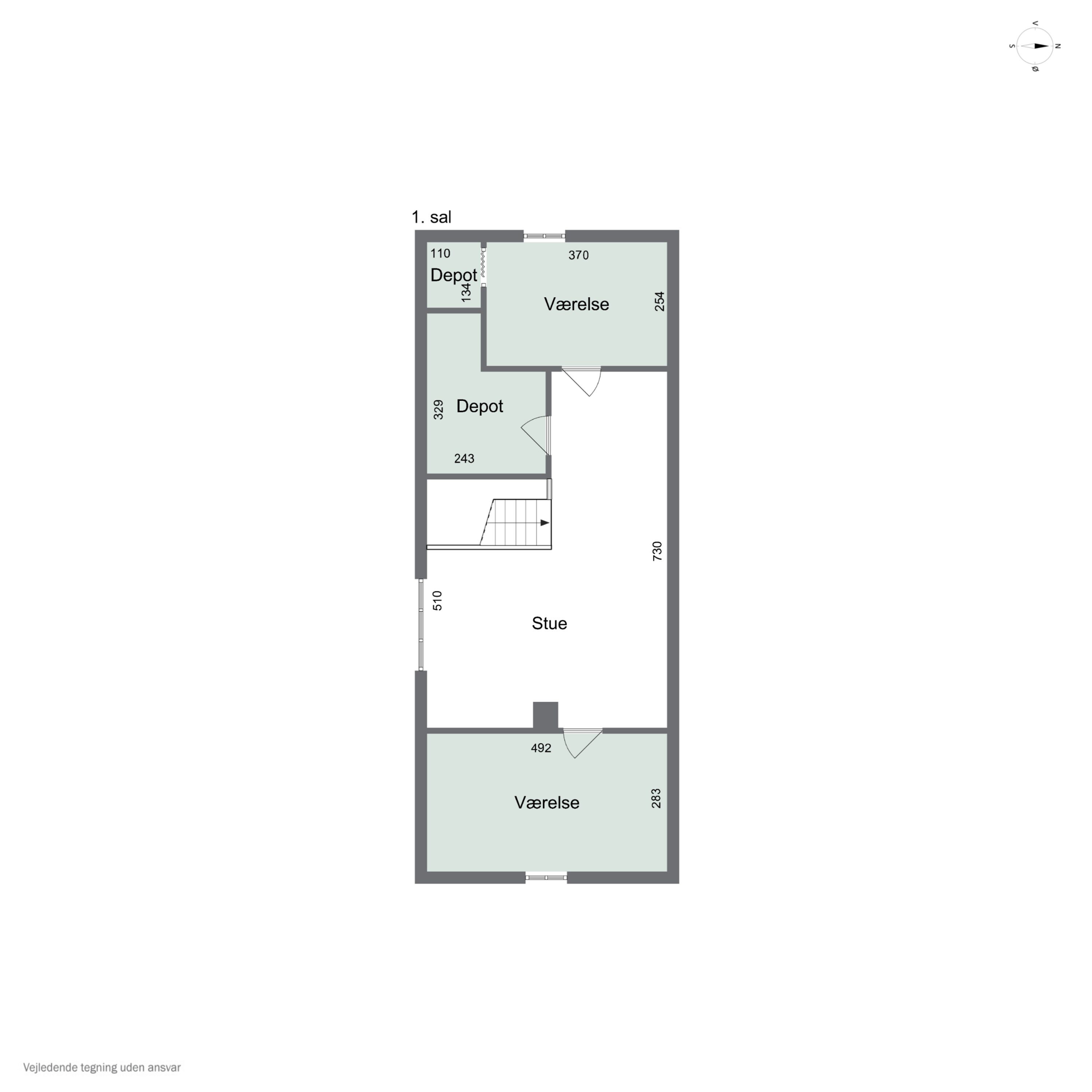 Plantegninger billede af Katrinevej 28, Gimlinge, 4200 Slagelse