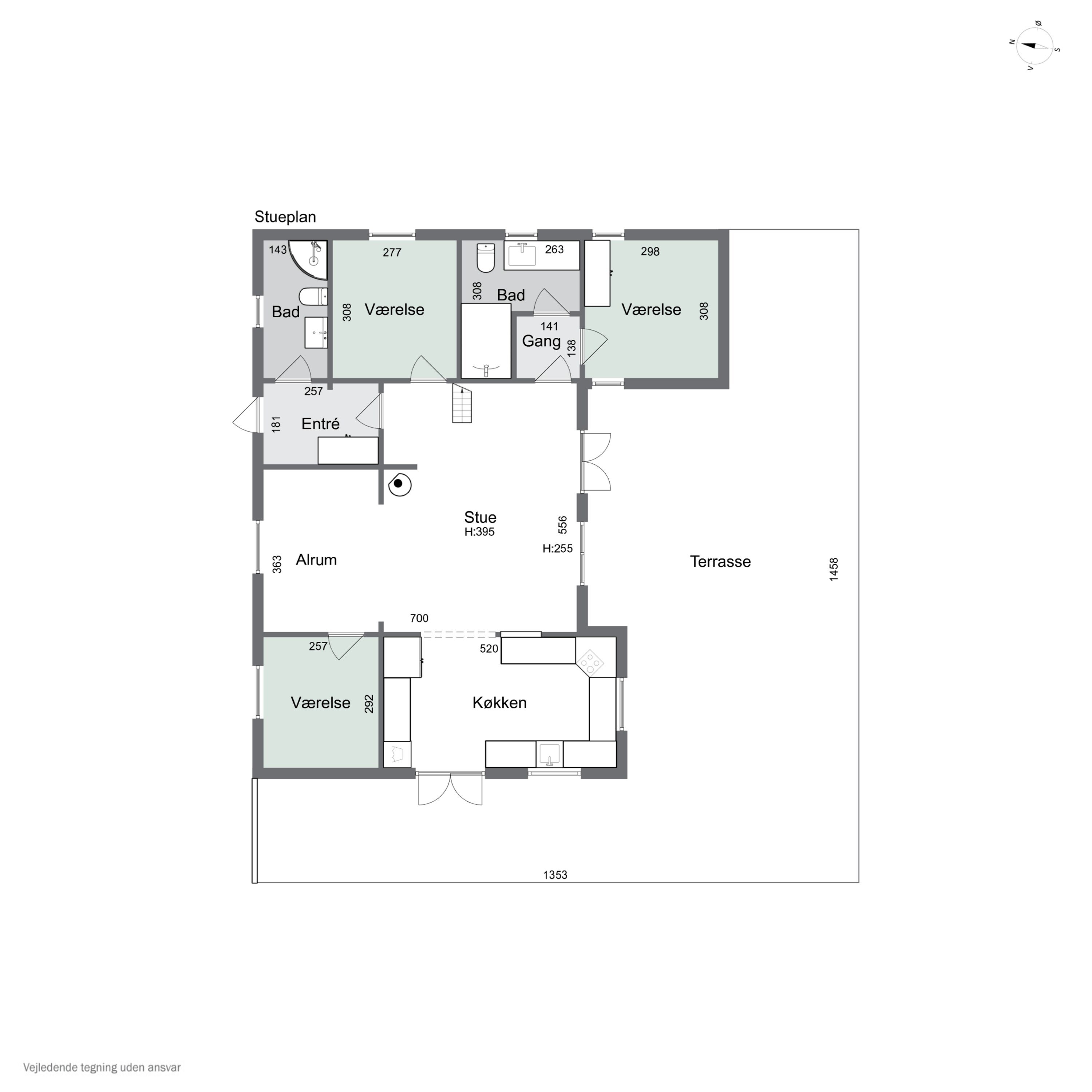 Plantegninger billede af Multebærvej 10, Horneby Fælled, 3100 Hornbæk