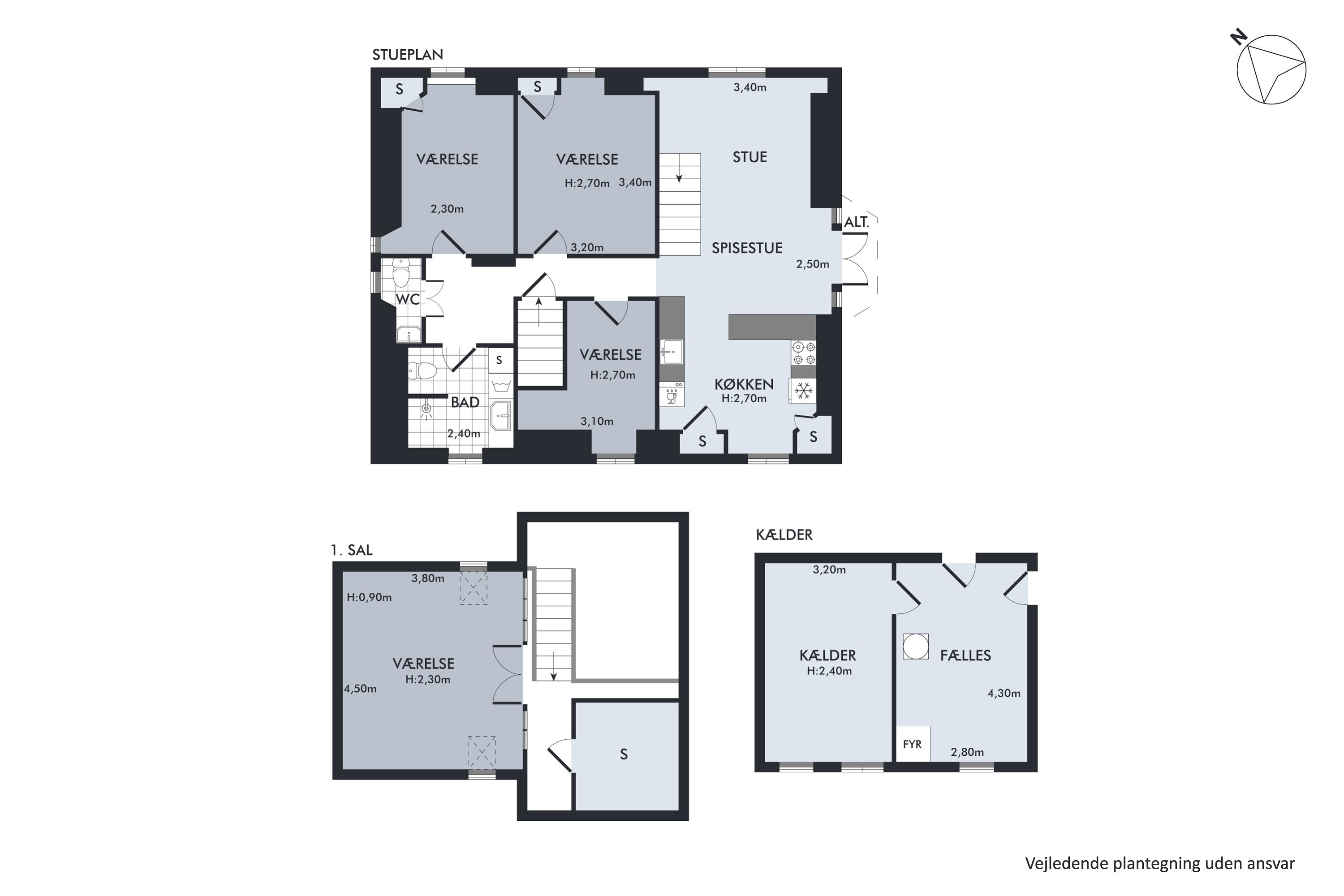 Plantegninger billede af Bogholder Allé 6, 1., 2720 Vanløse