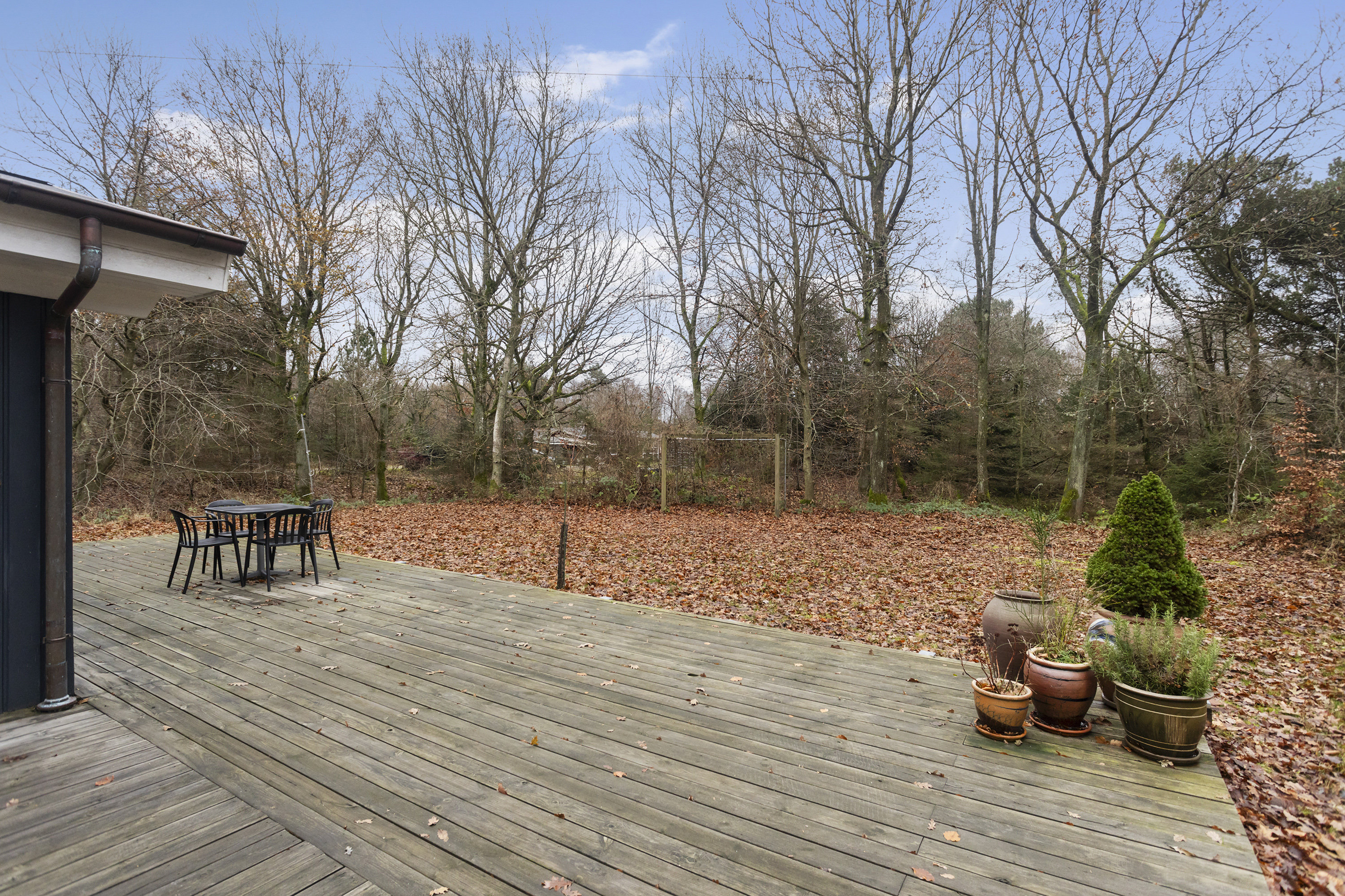 Fremhævet terrasse billede i fuldskærmstilstand. Billede af Hjortespringet 17, Lyngså, 9300 Sæby