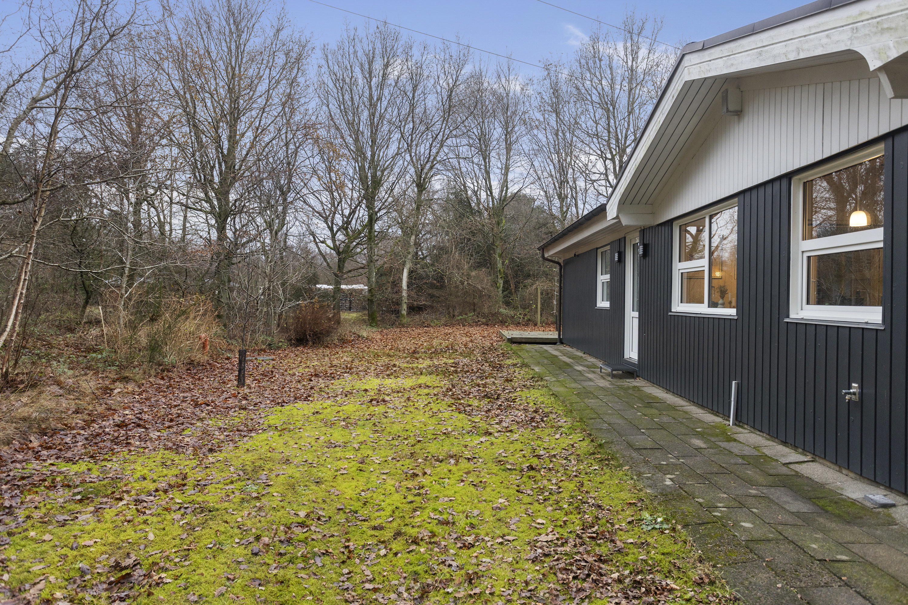 Fremhævet have billede i fuldskærmstilstand. Billede af Hjortespringet 17, Lyngså, 9300 Sæby