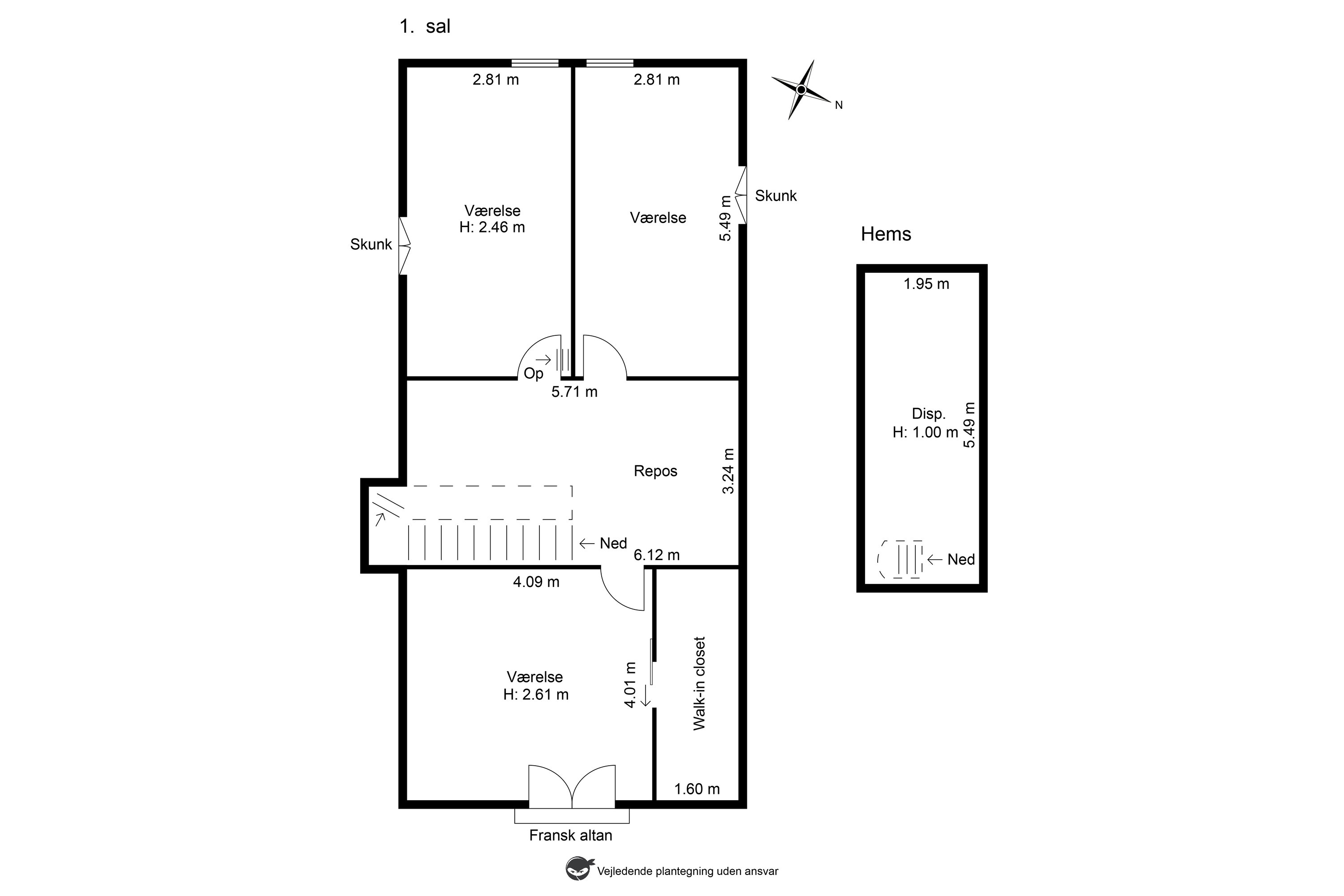 Plantegninger billede af Alkmaar Alle 29, 2791 Dragør