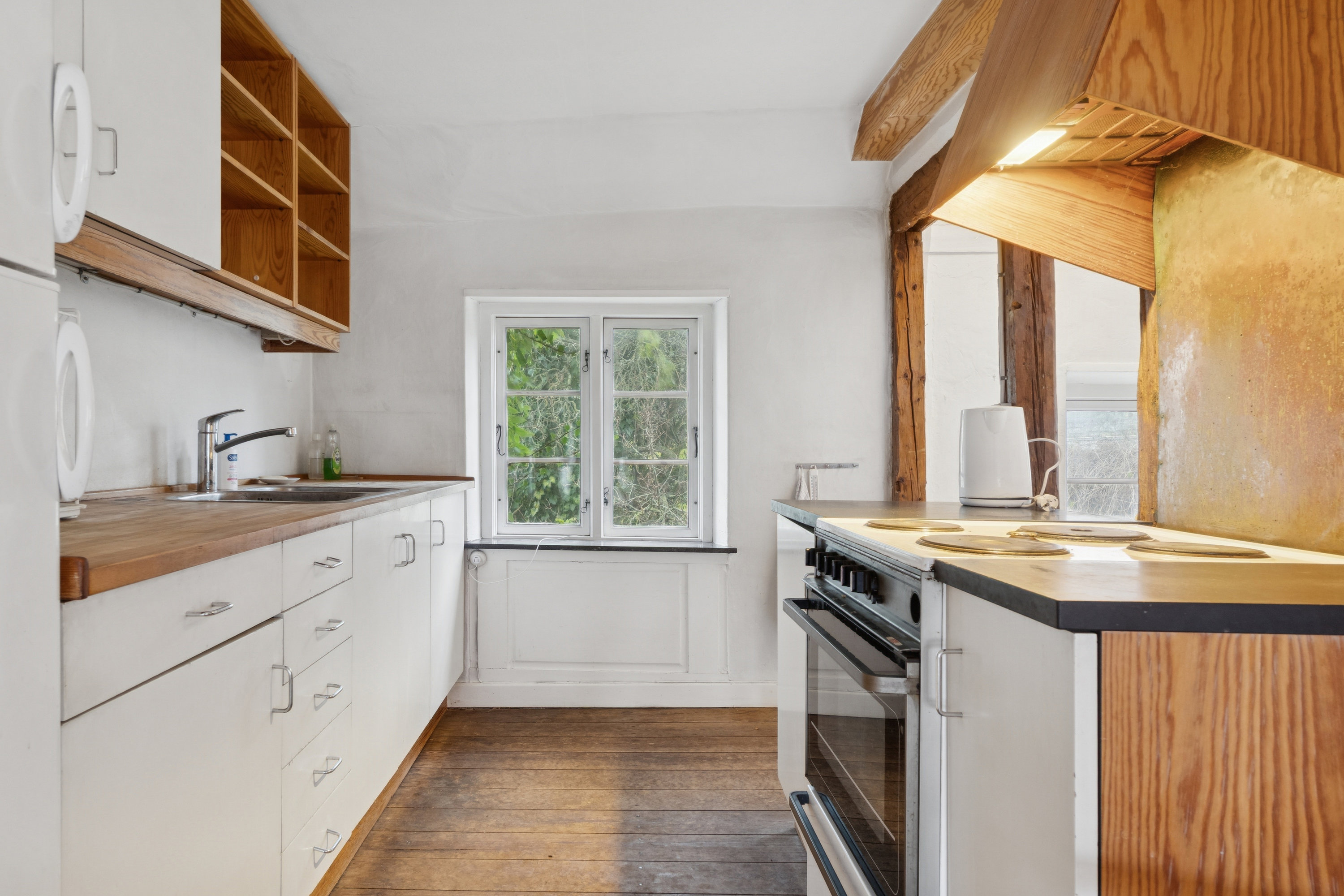 Fremhævet køkken billede i fuldskærmstilstand. Billede af Bredgade 9, 4000 Roskilde