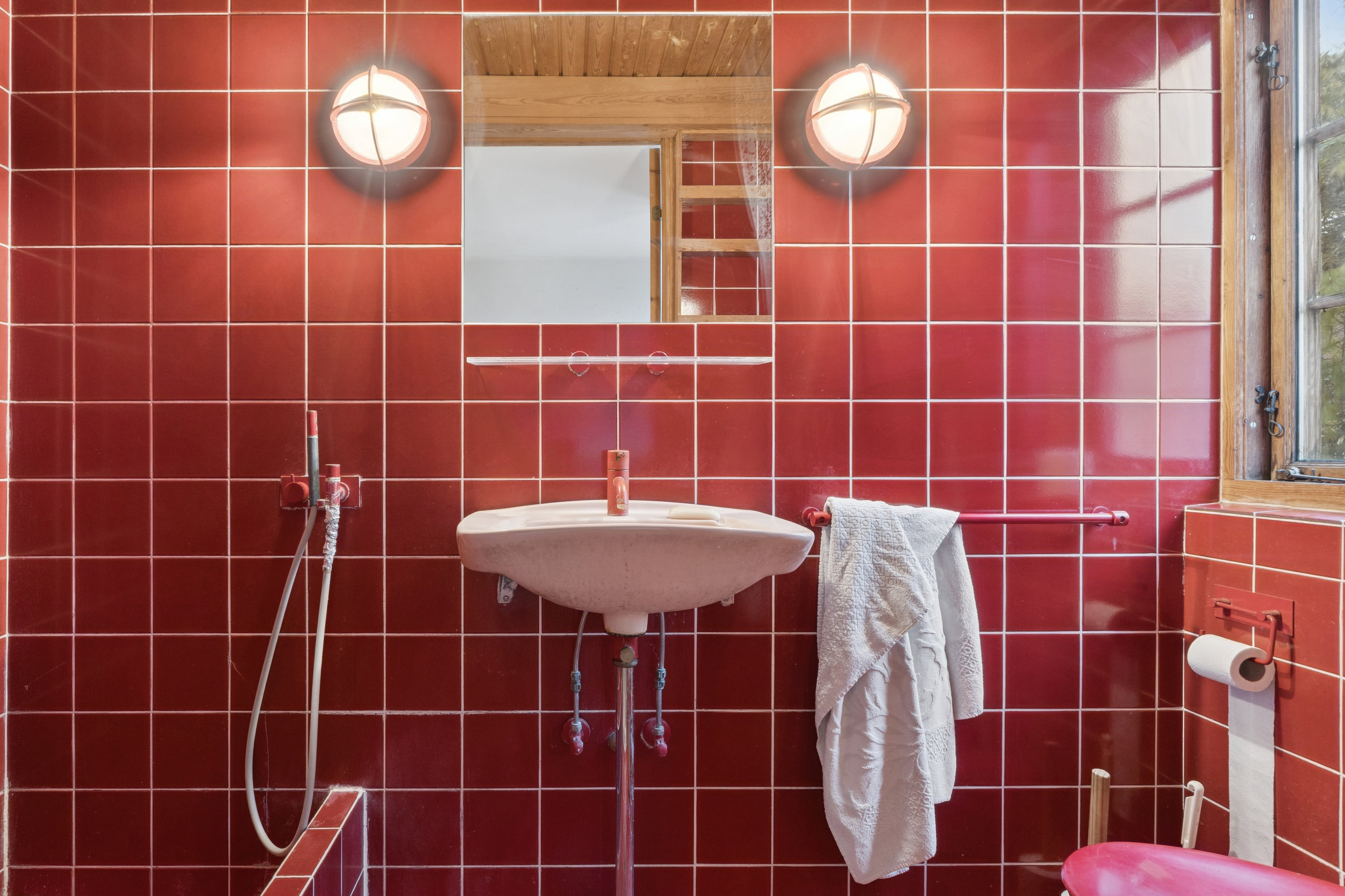 Fremhævet badeværelse billede i fuldskærmstilstand. Billede af Bredgade 9, 4000 Roskilde