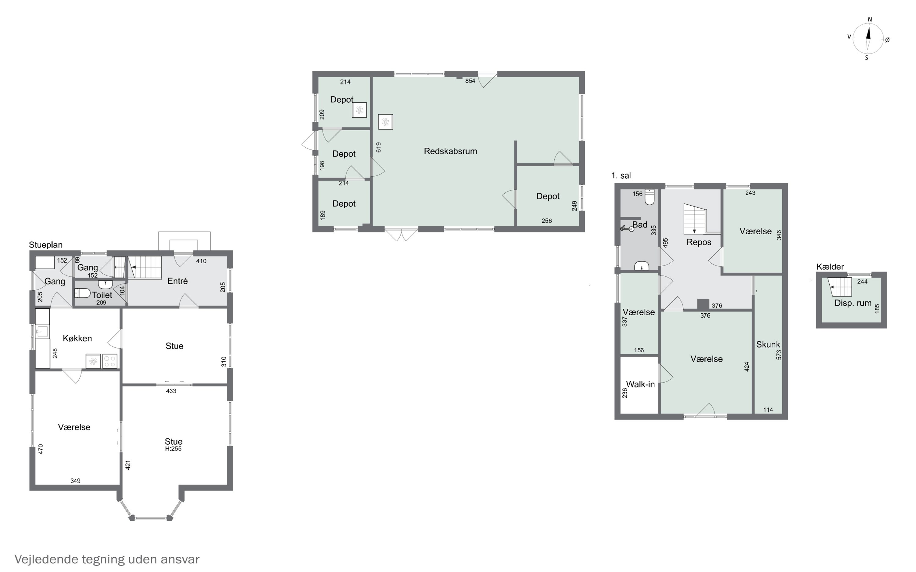 Plantegninger billede af Jorløse Byvej 28, 4470 Svebølle