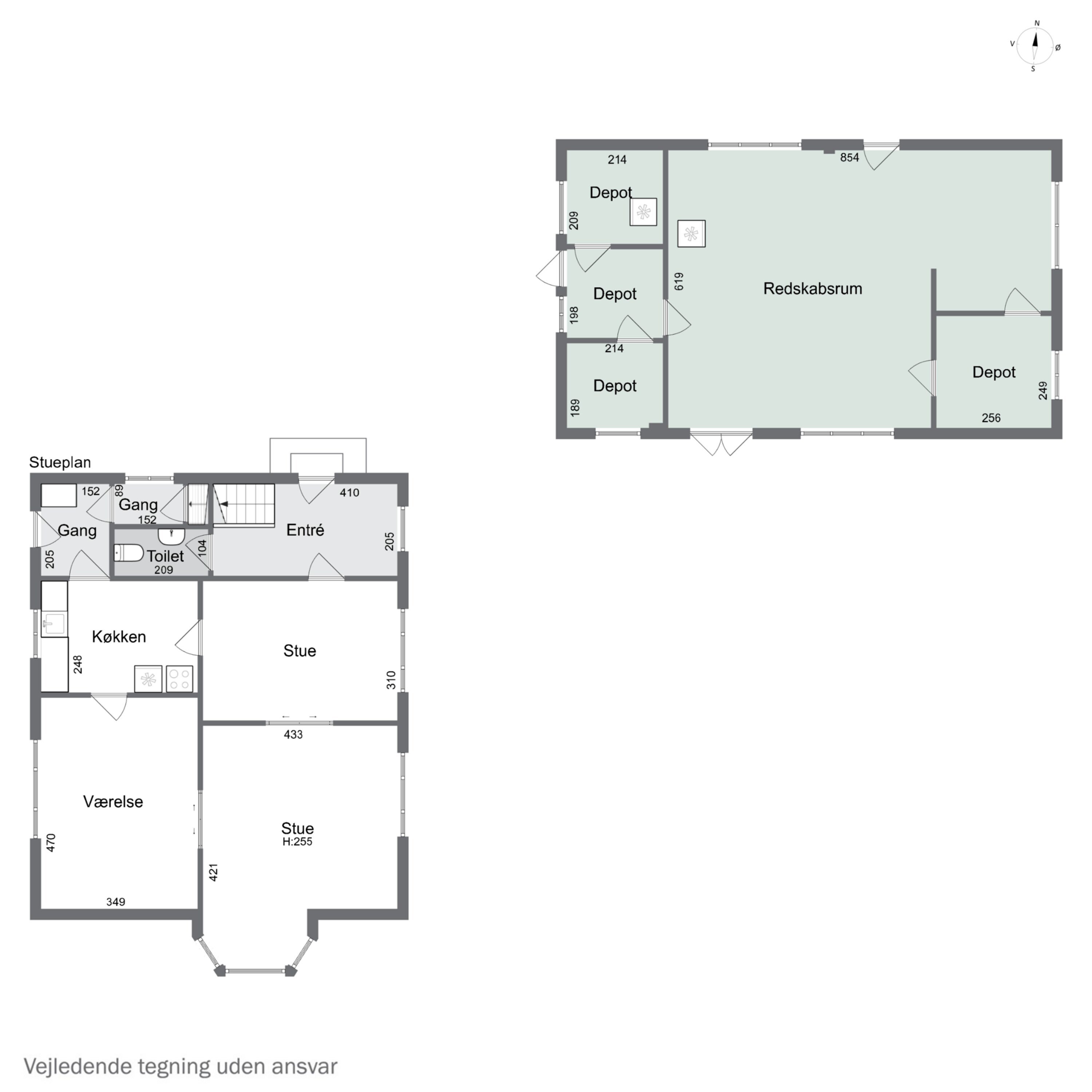 Plantegninger billede af Jorløse Byvej 28, 4470 Svebølle