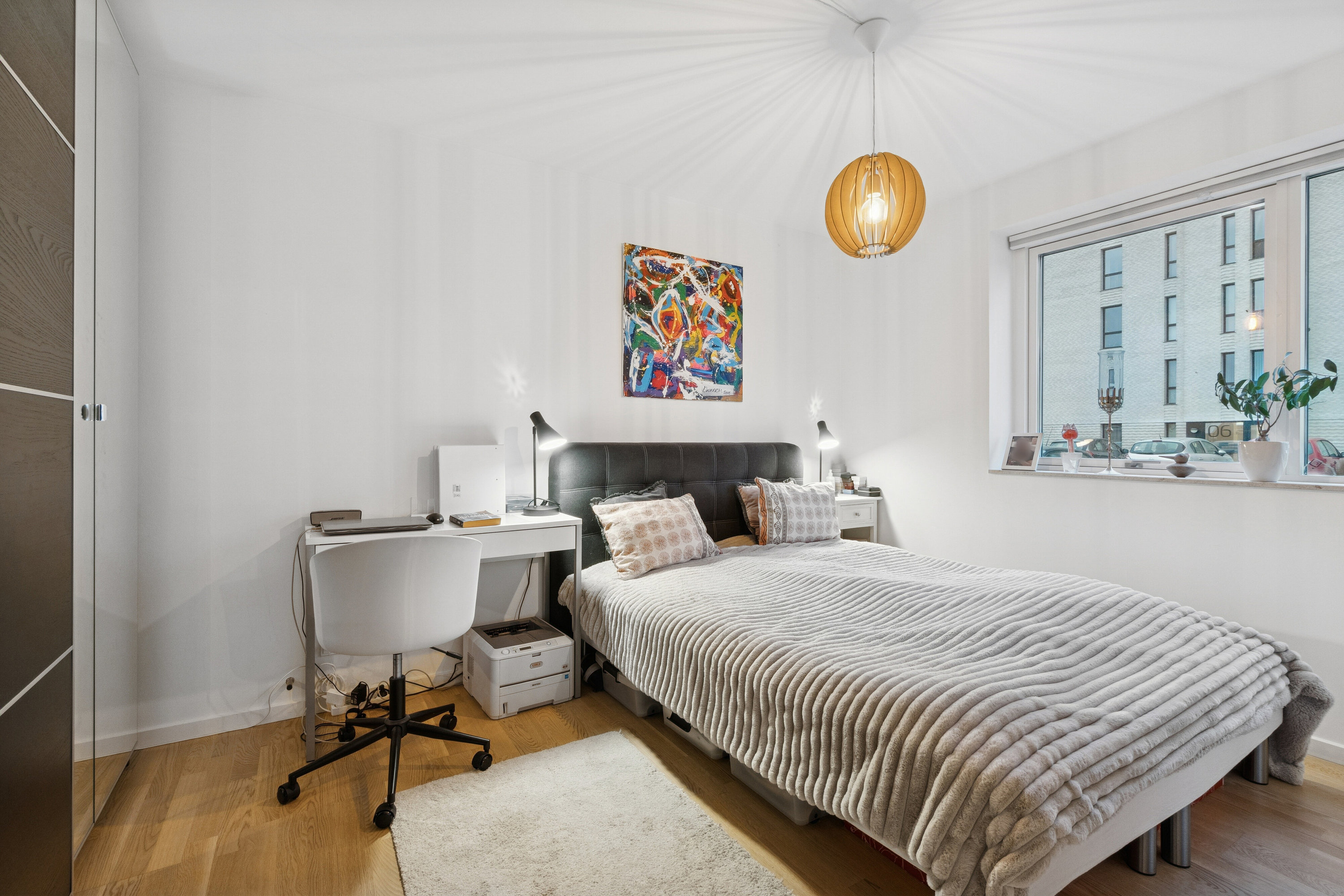 Fremhævet soveværelse billede i fuldskærmstilstand. Billede af Irmavej 7, 2610 Rødovre